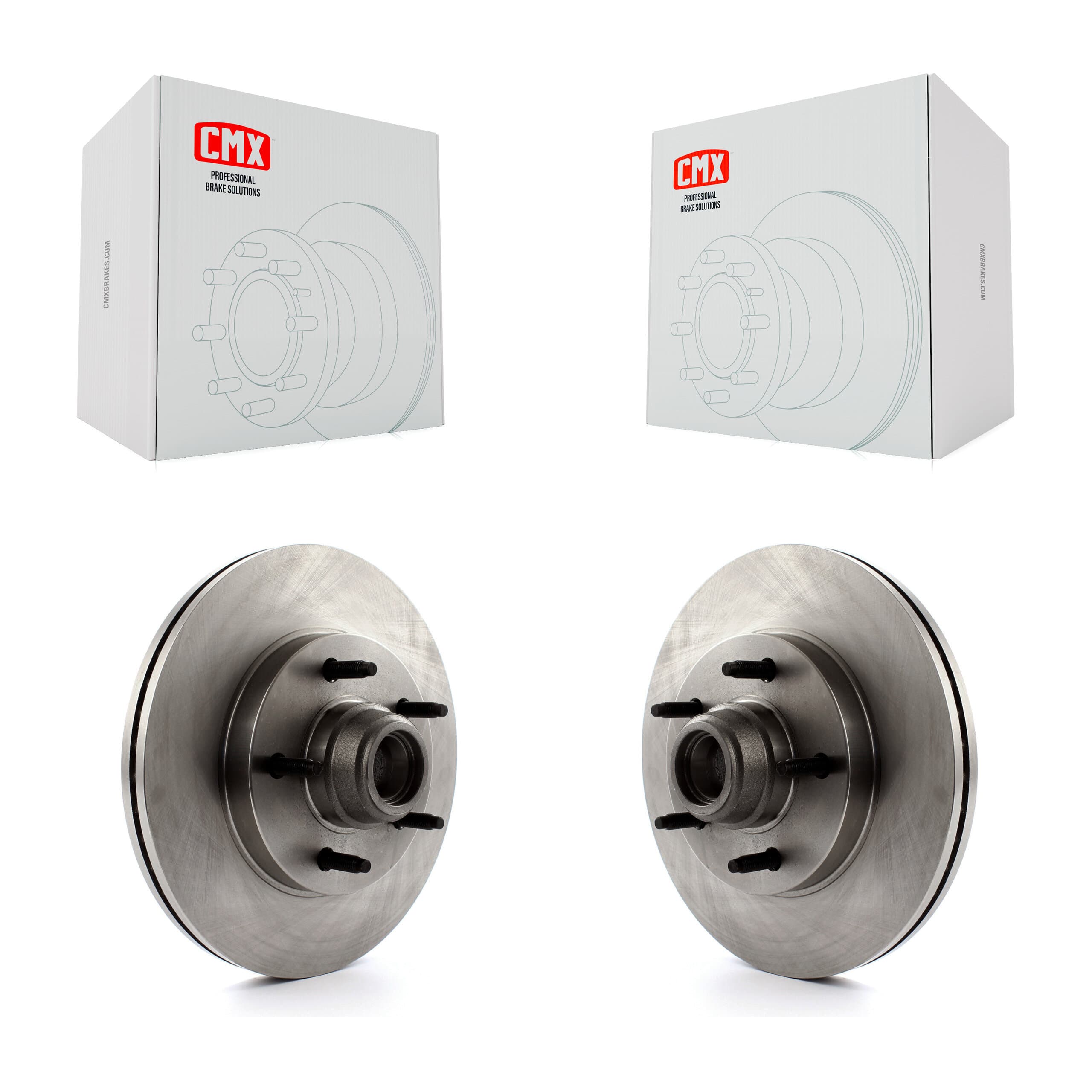 CMX - K8-100032 - Front Disc Brake Rotor and Hub Assembly Kits image 1