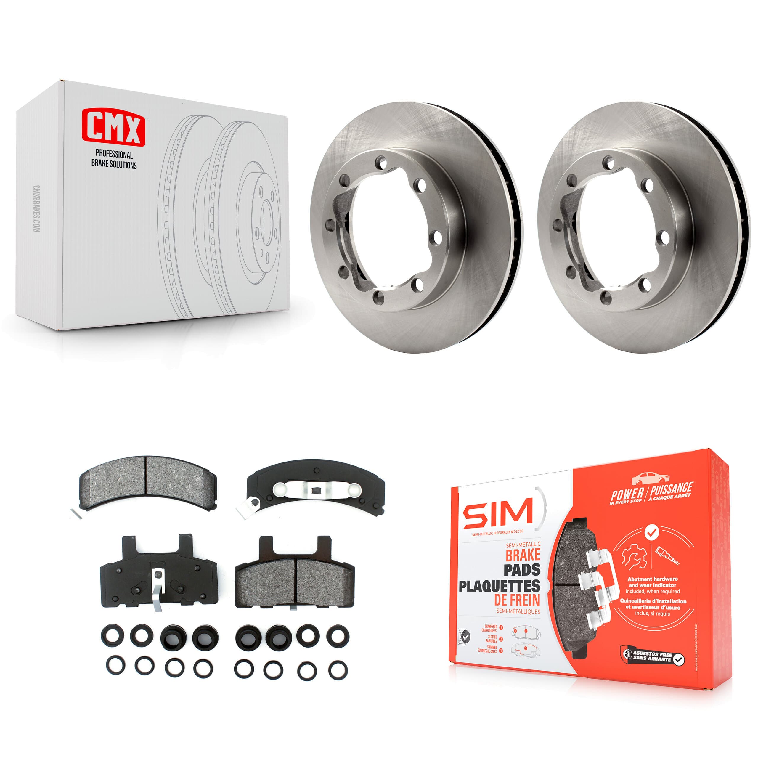 Transit Auto - K8S-100010 - Front Disc Brake Kits image 1