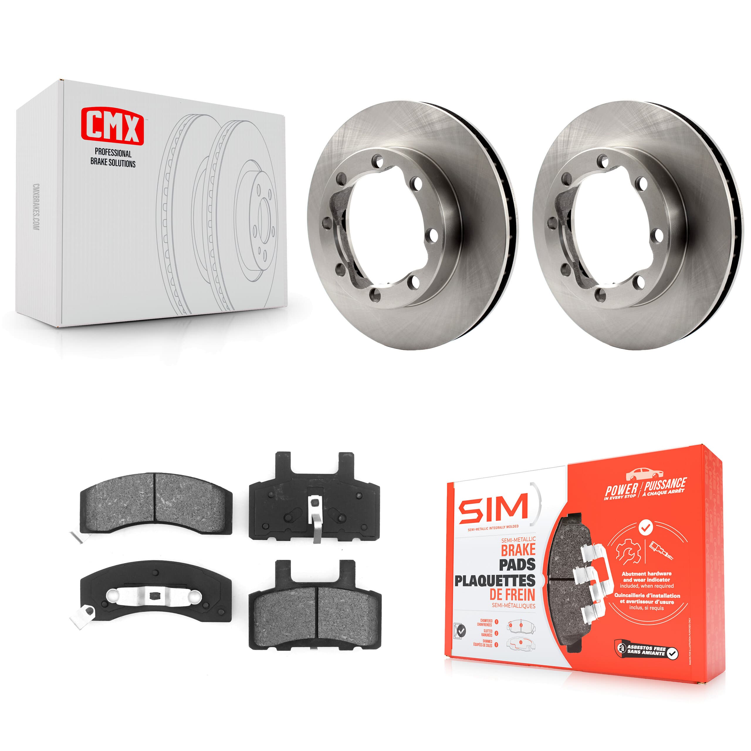 Transit Auto - K8S-100011 - Front Disc Brake Kits image 1