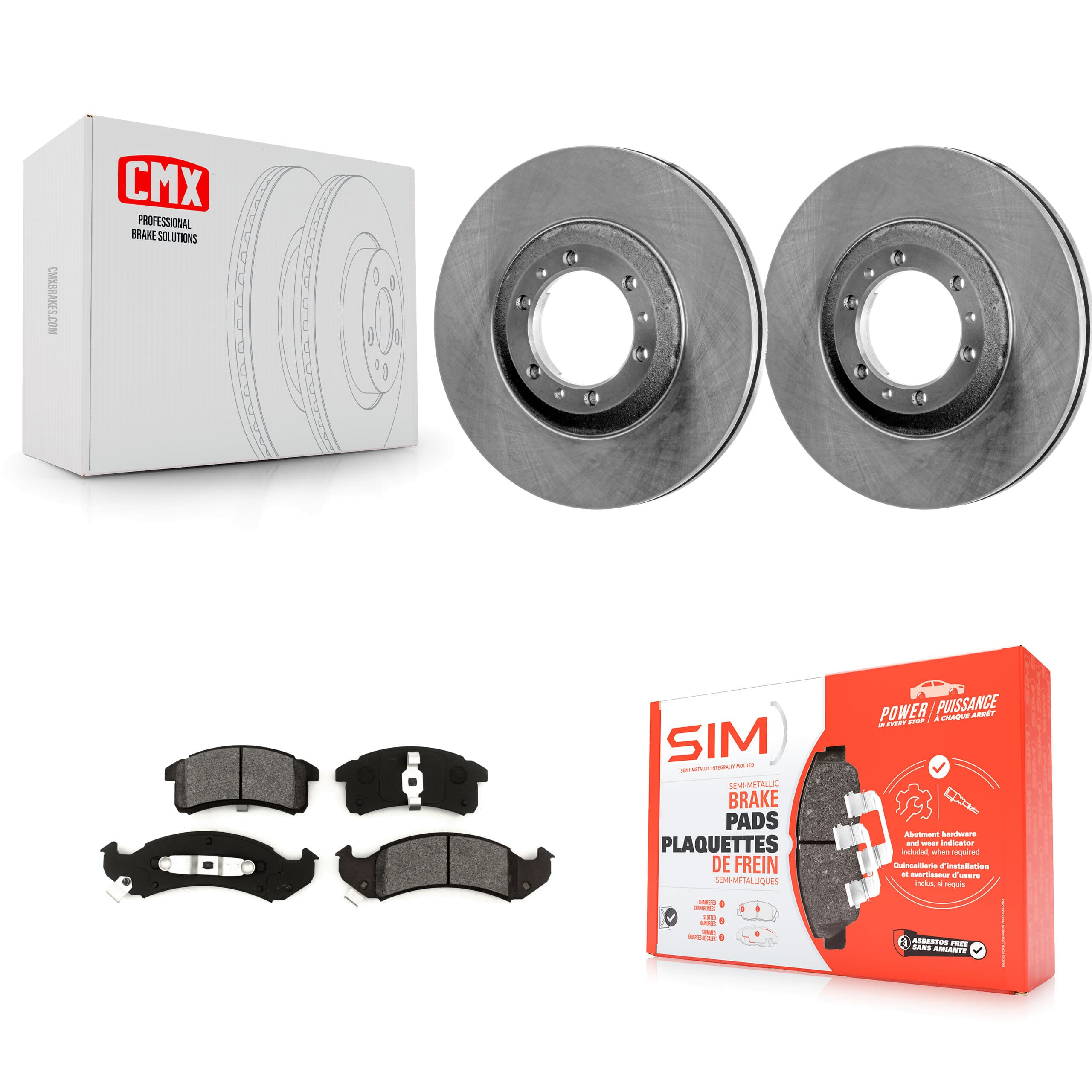 Transit Auto - K8S-100016 - Front Disc Brake Kits image 1