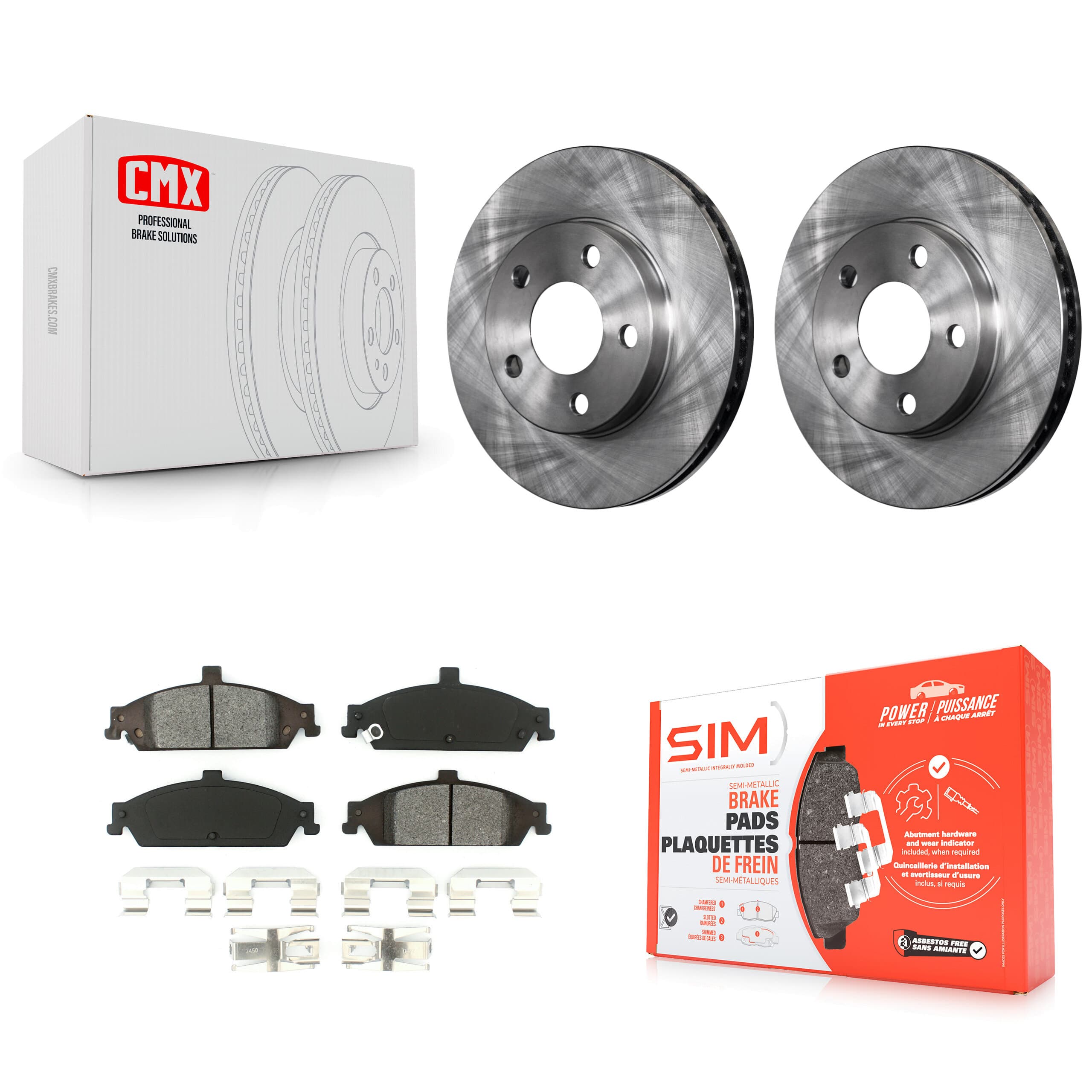 Transit Auto - K8S-100019 - Front Disc Brake Kits image 1