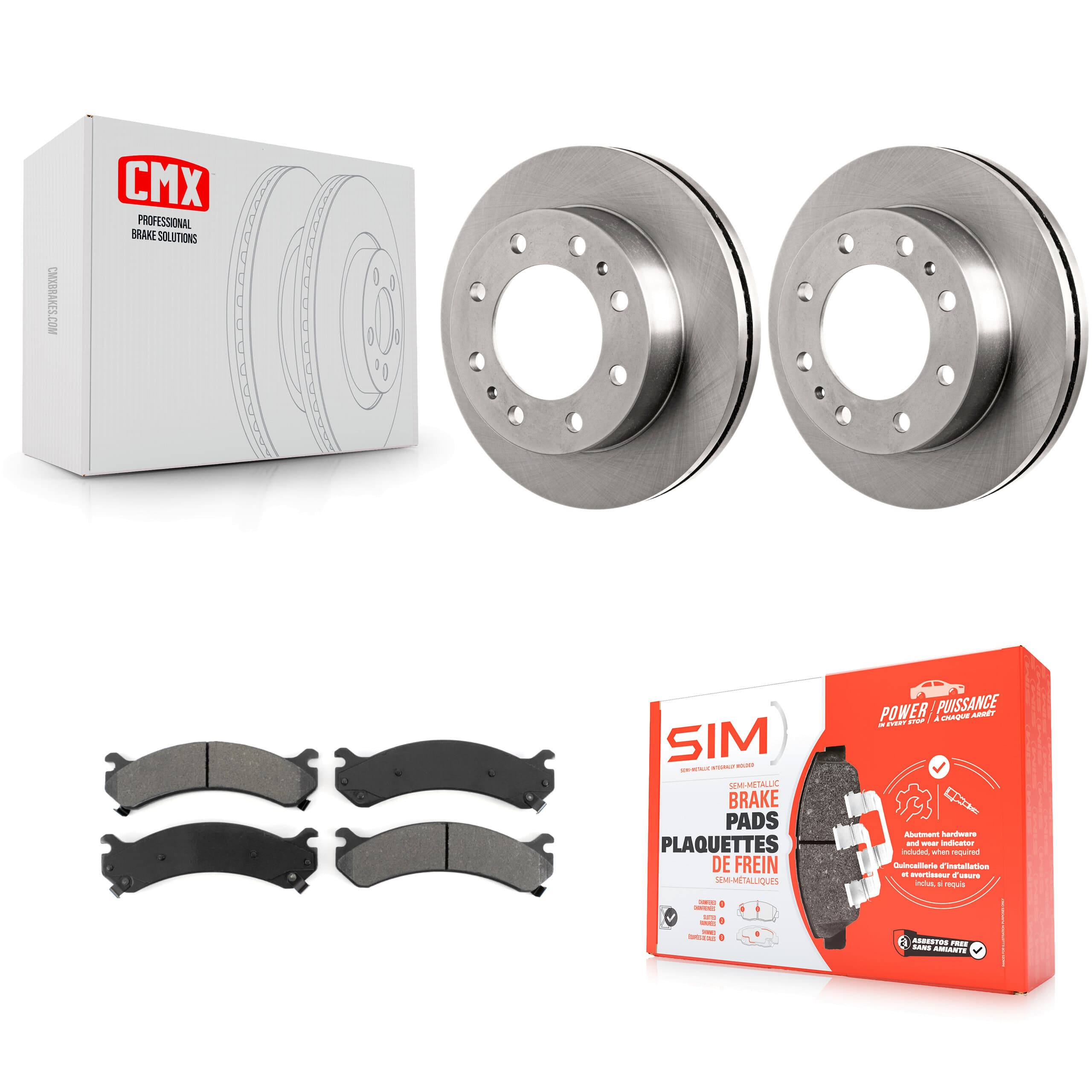 Transit Auto - K8S-100027 - Front Disc Brake Kits image 1