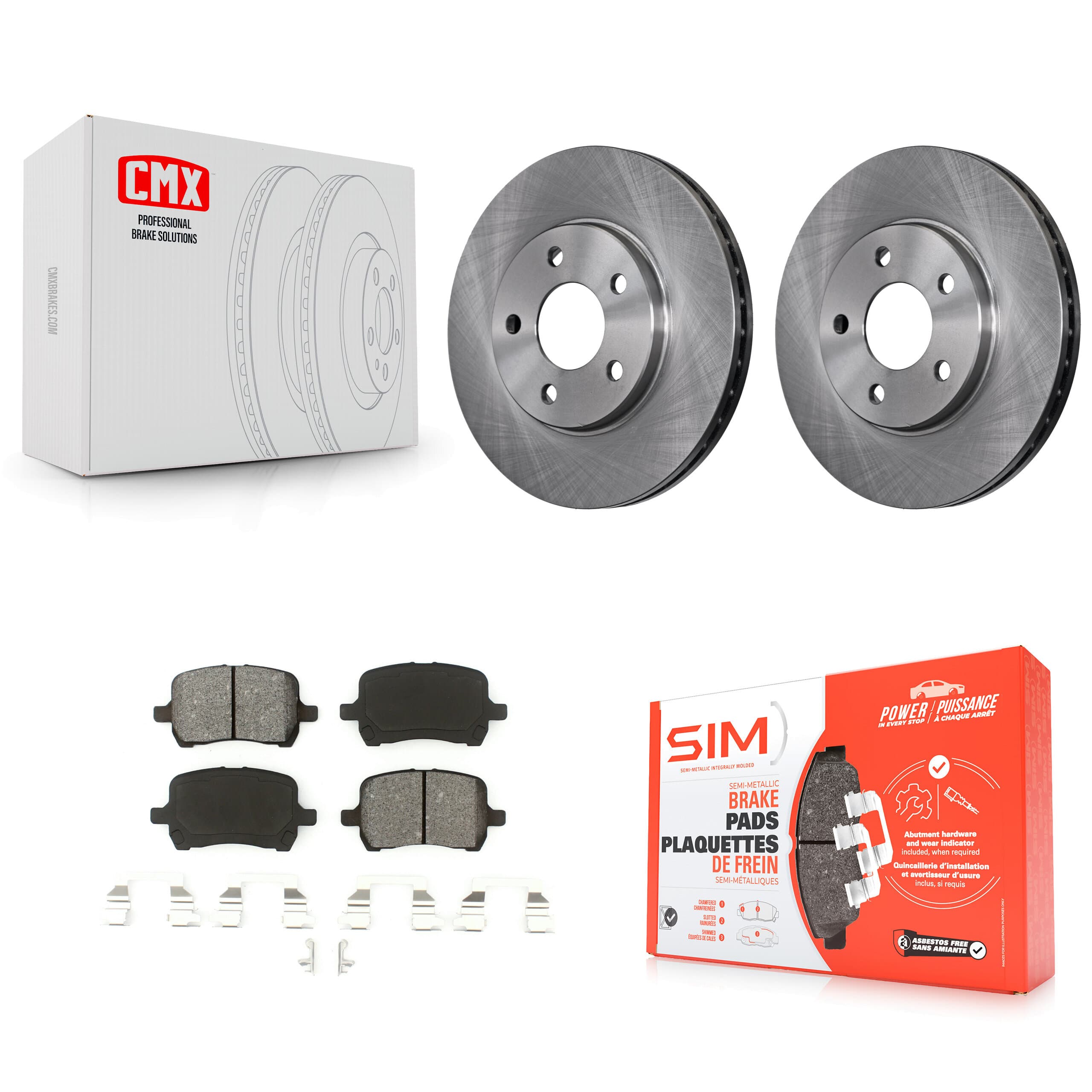 Transit Auto - K8S-100046 - Front Disc Brake Kits image 1