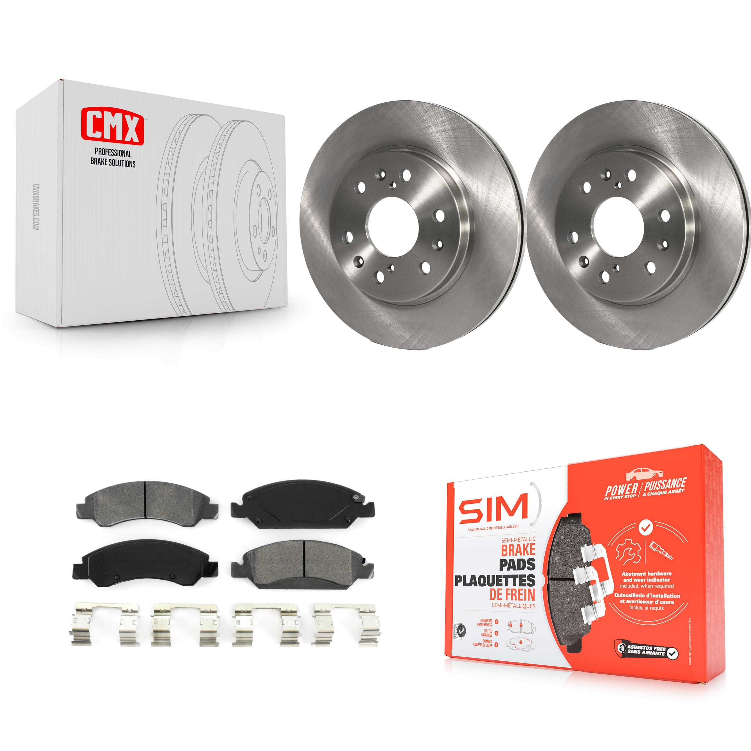 Transit Auto - K8S-100050 - Front Disc Brake Kits image 1