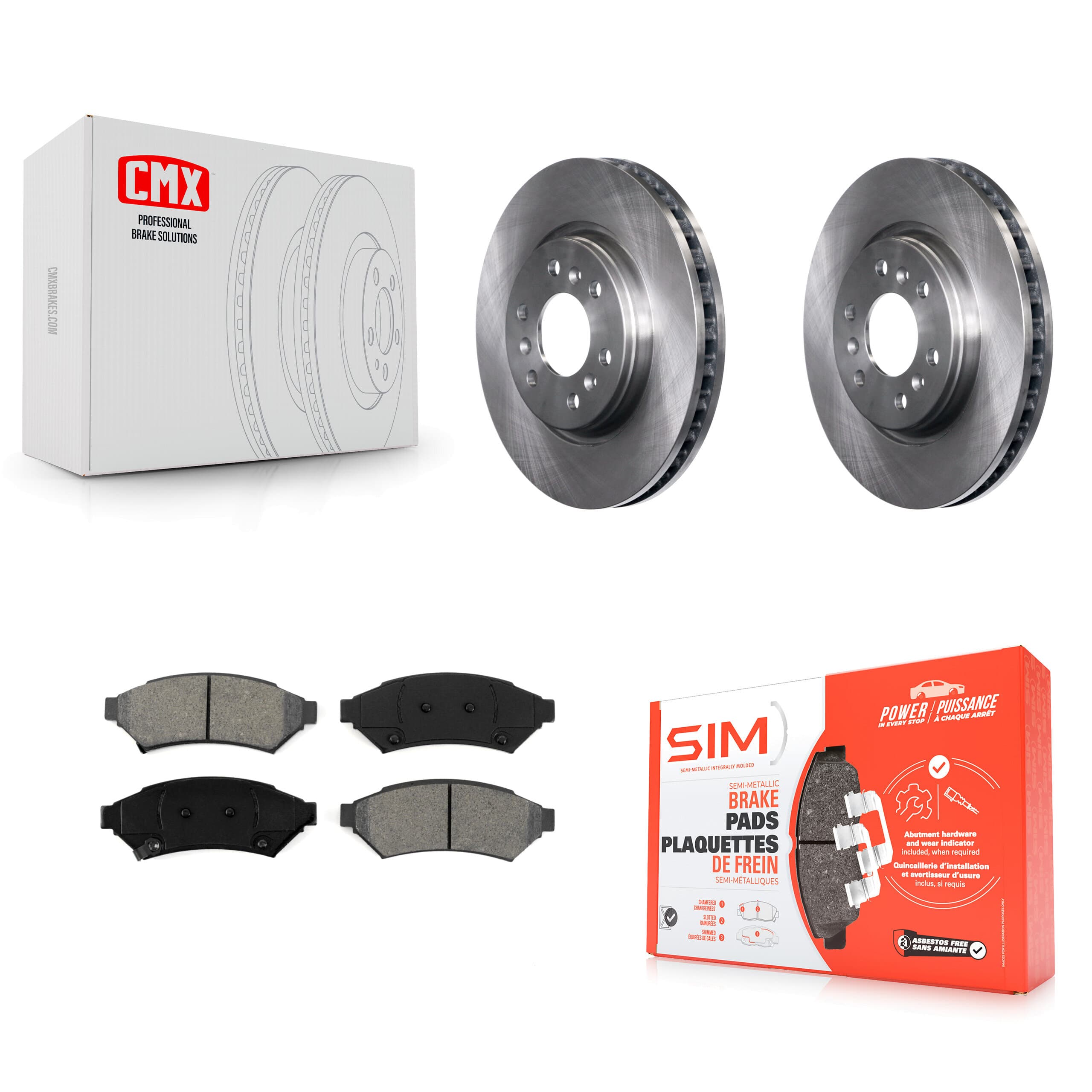 Transit Auto - K8S-100055 - Front Disc Brake Kits image 1