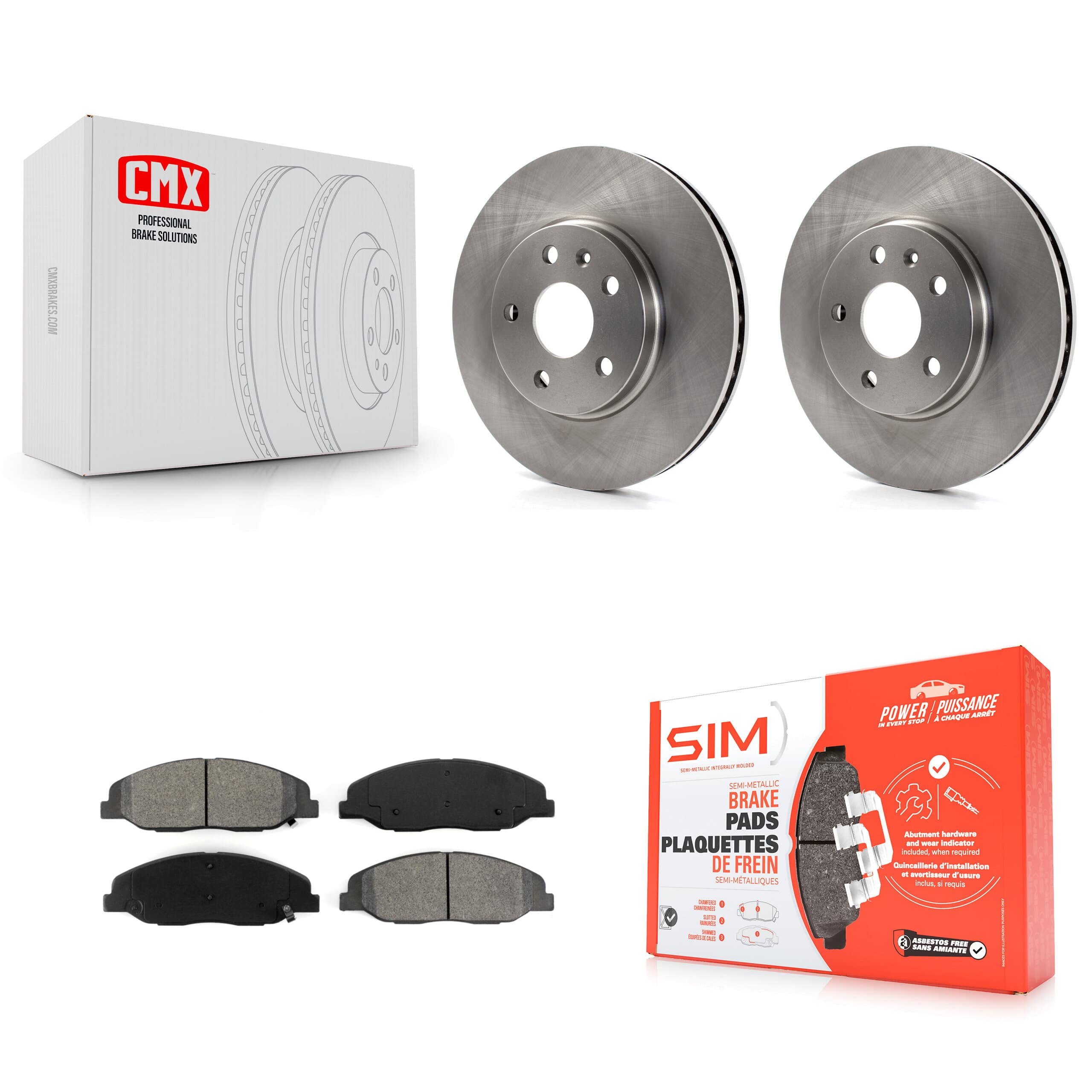 Transit Auto - K8S-100070 - Front Disc Brake Kits image 1