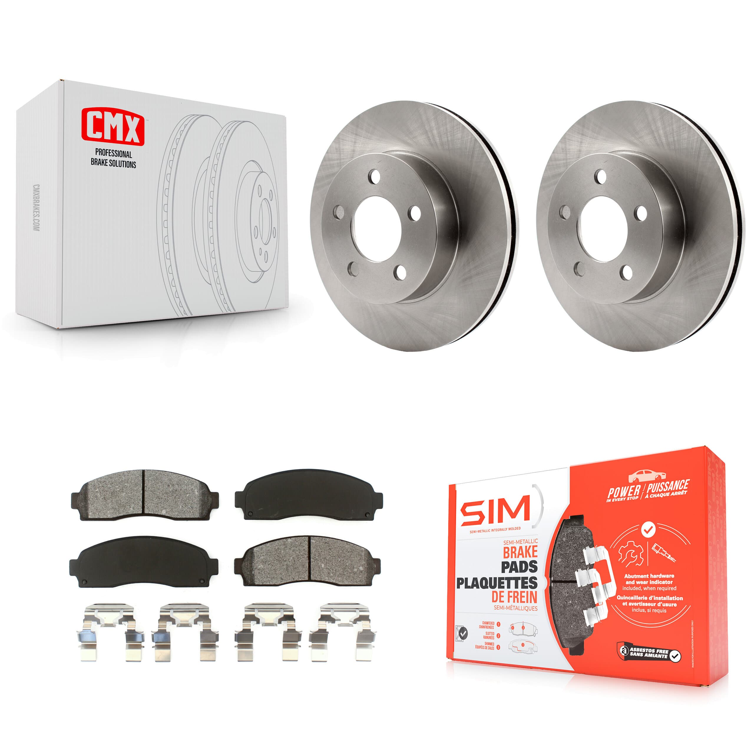 Transit Auto - K8S-100106 - Front Disc Brake Kits image 1