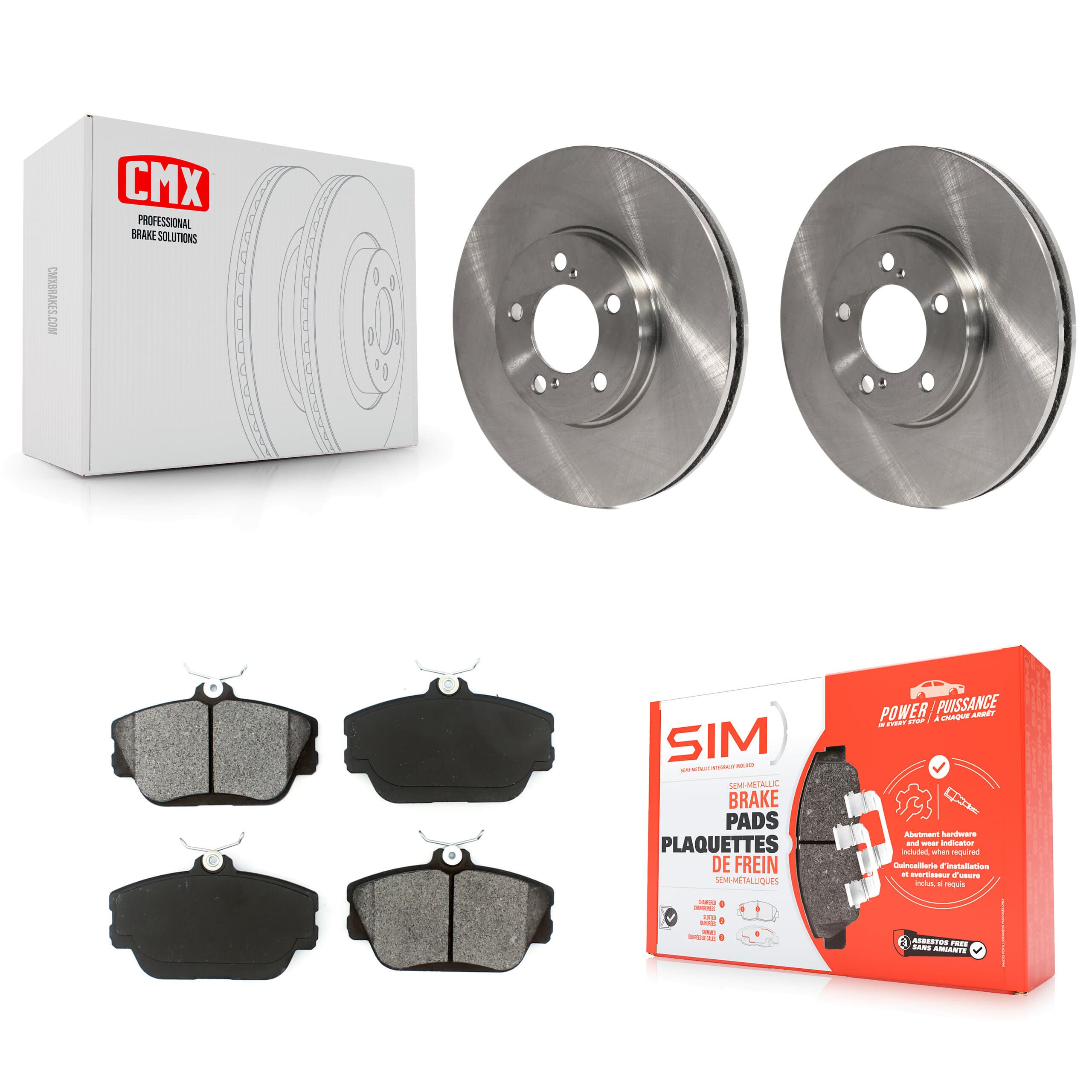 Transit Auto - K8S-100115 - Front Disc Brake Kits image 1