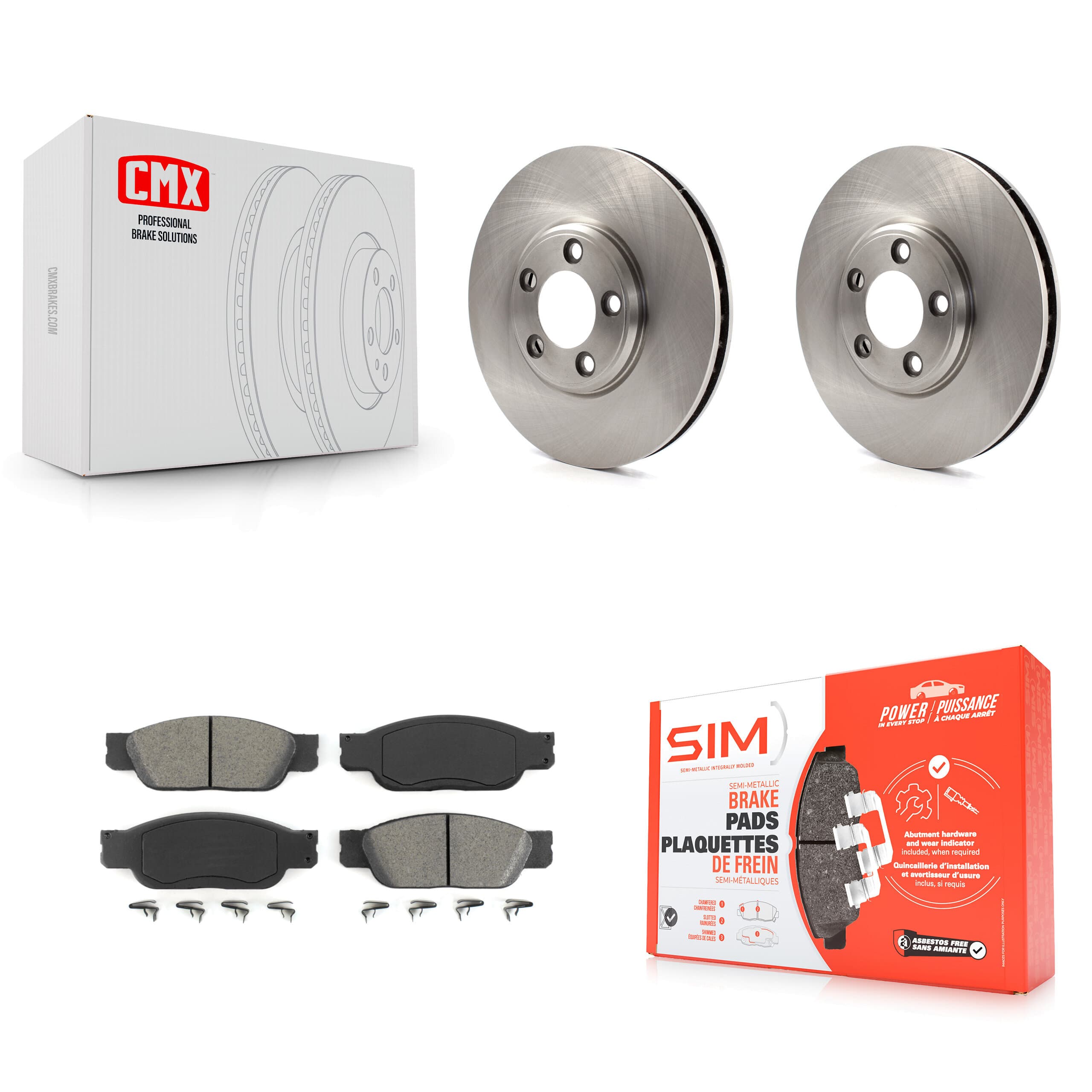 Transit Auto - K8S-100119 - Front Disc Brake Kits image 1