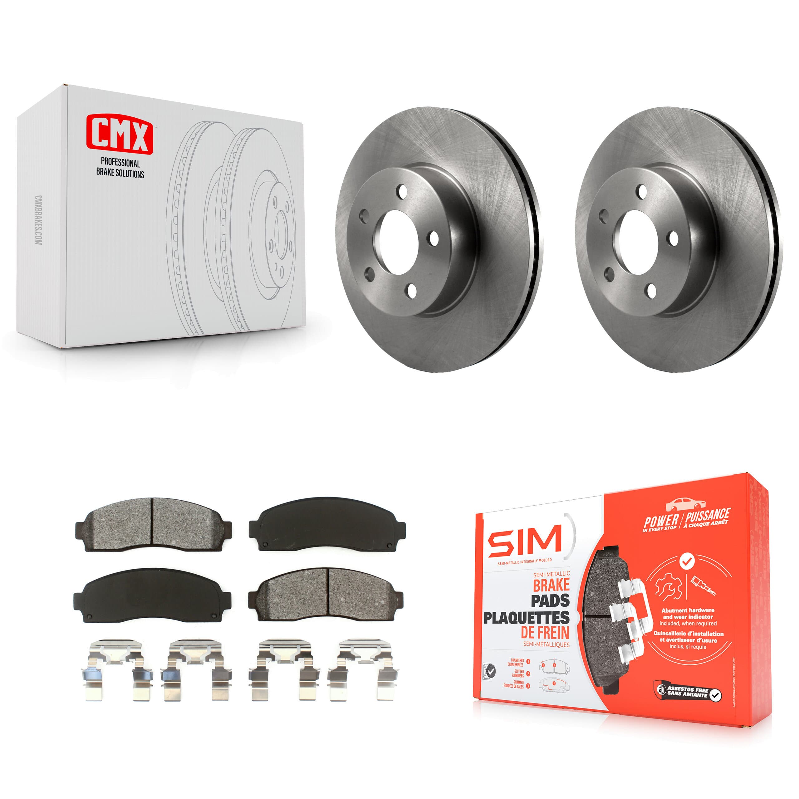 Transit Auto - K8S-100129 - Front Disc Brake Kits image 1