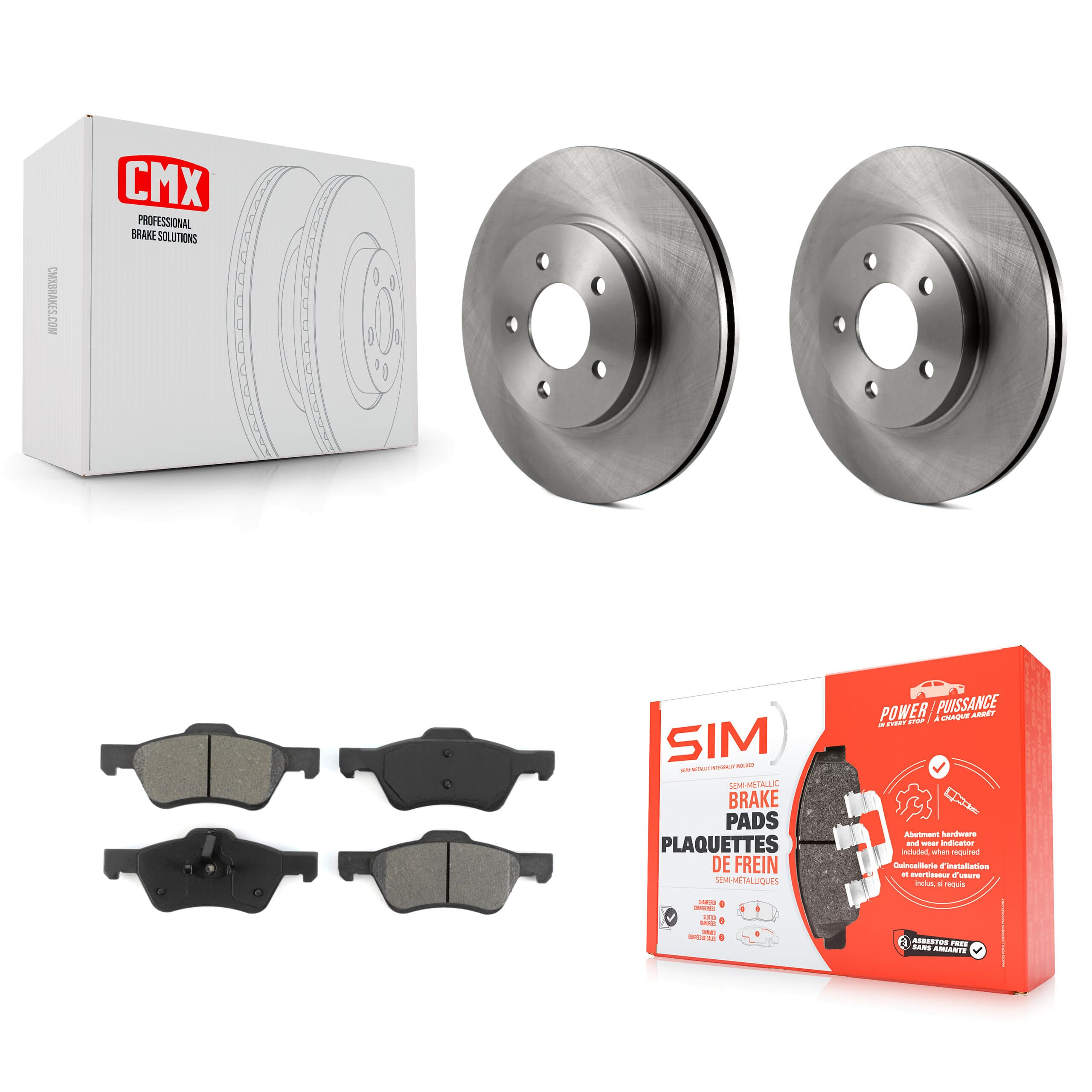Transit Auto - K8S-100137 - Front Disc Brake Kits image 1
