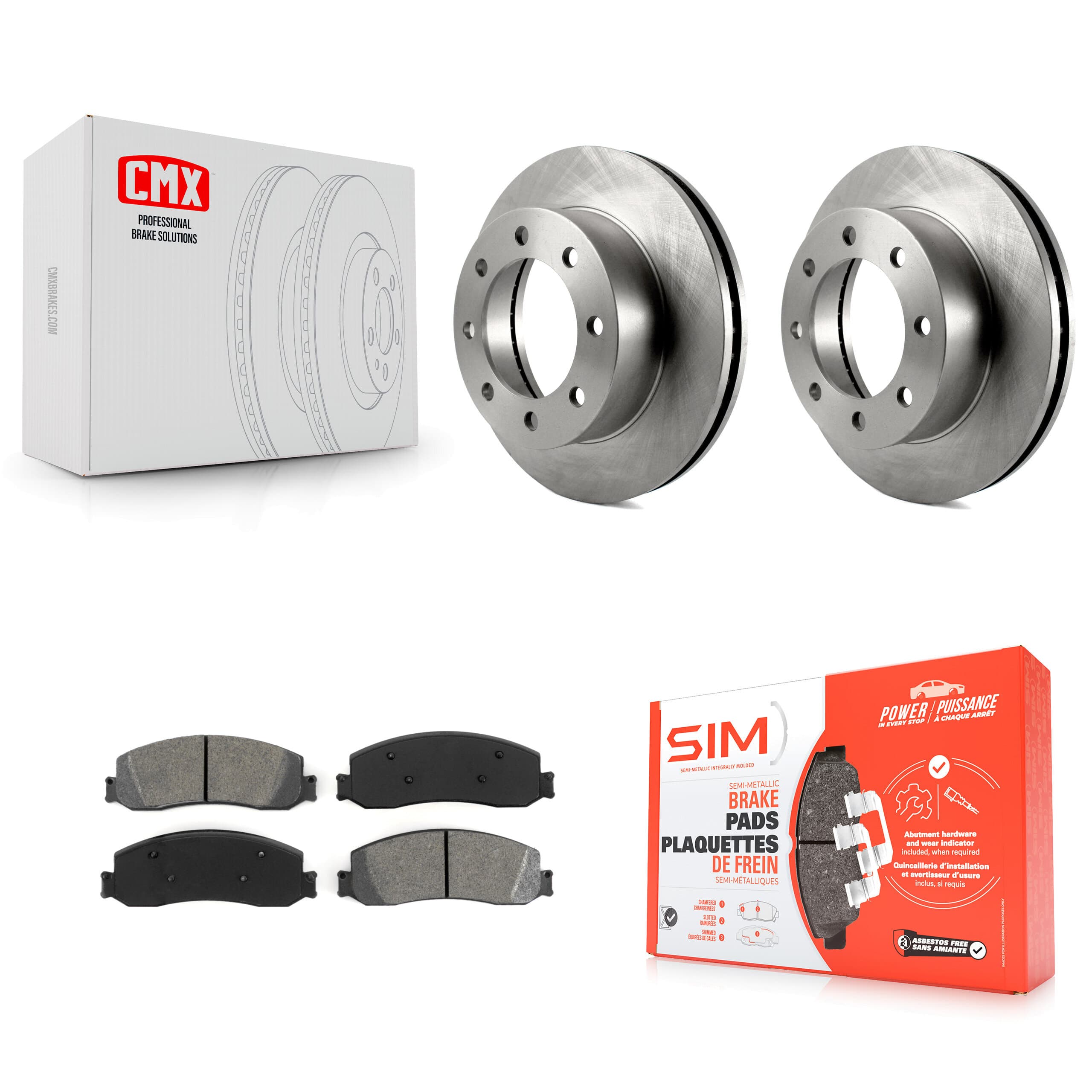 Transit Auto - K8S-100139 - Front Disc Brake Kits image 1