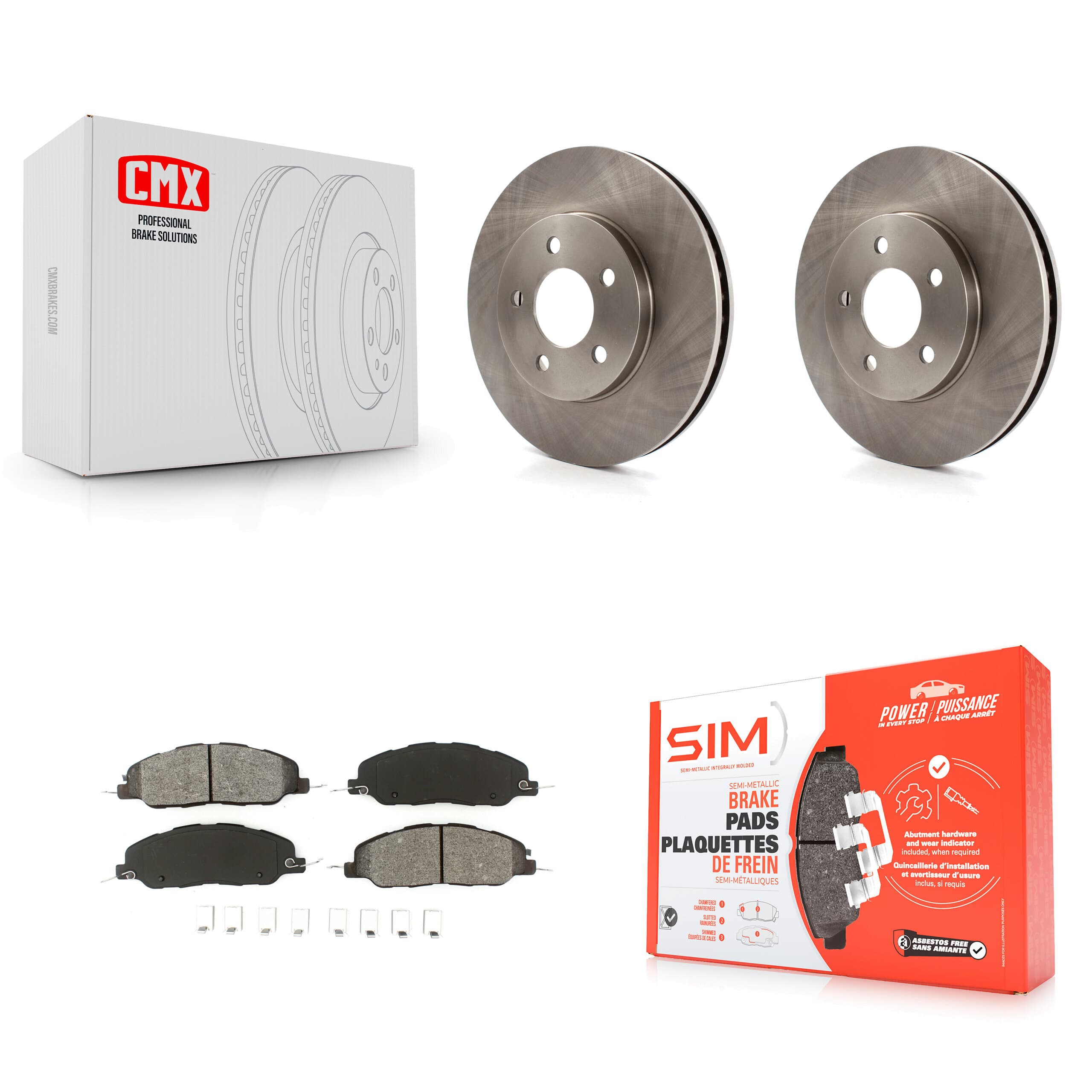 Transit Auto - K8S-100144 - Front Disc Brake Kits image 1