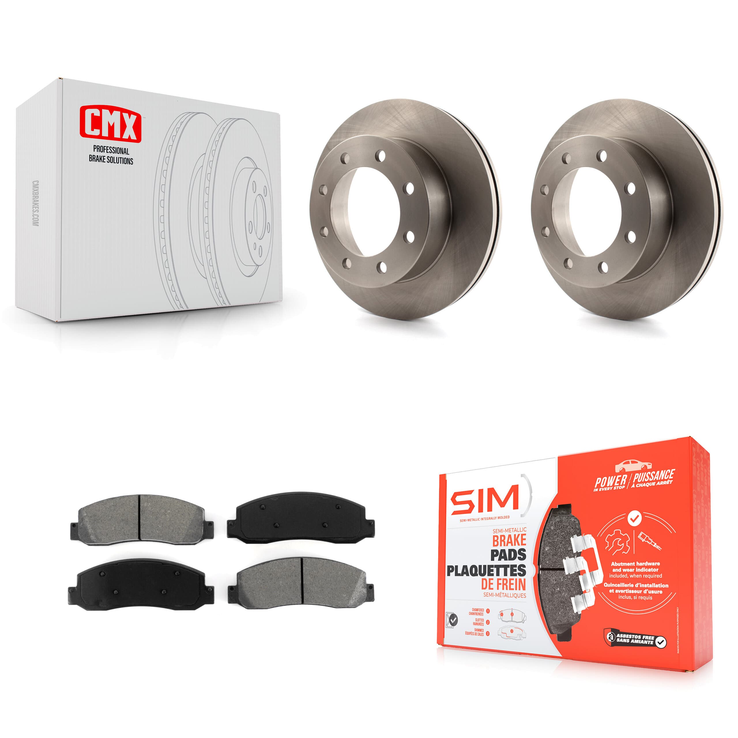 Transit Auto - K8S-100147 - Front Disc Brake Kits image 1