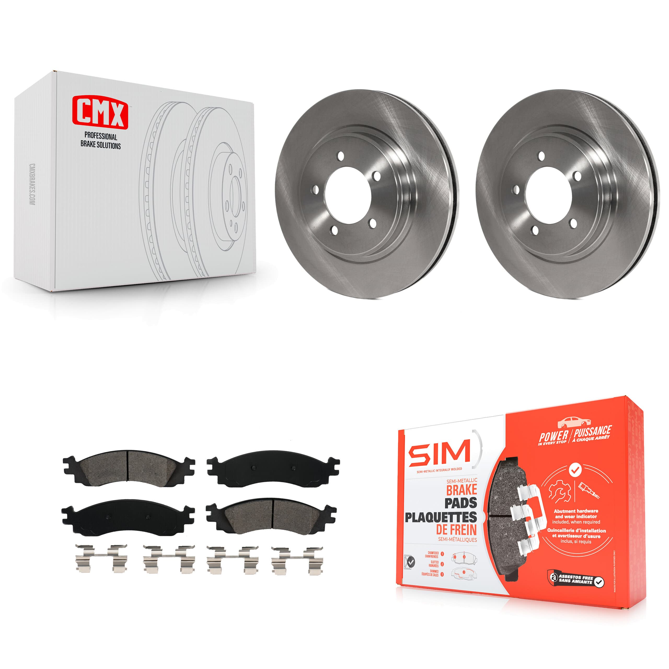 Transit Auto - K8S-100152 - Front Disc Brake Kits image 1