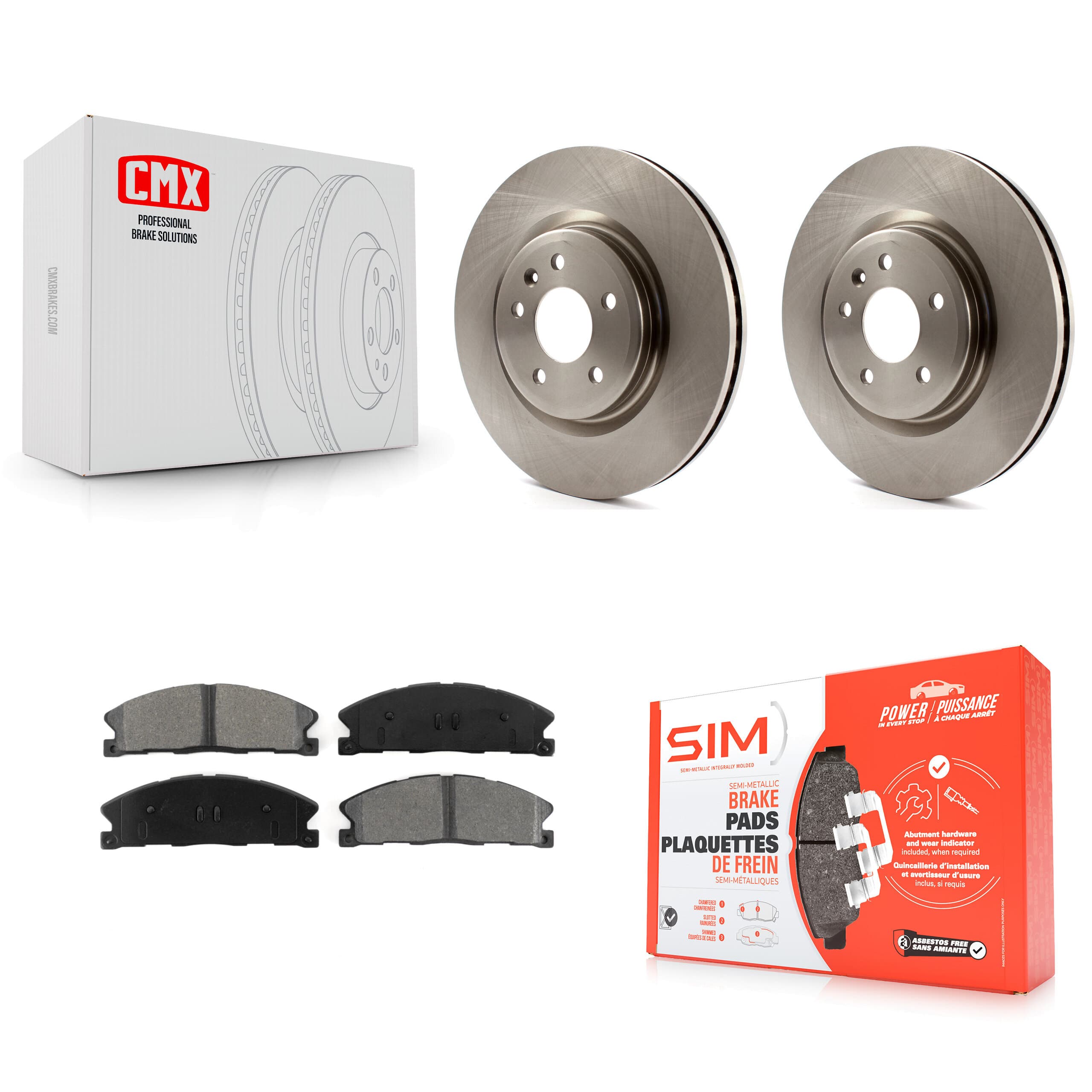 Transit Auto - K8S-100167 - Front Disc Brake Kits image 1