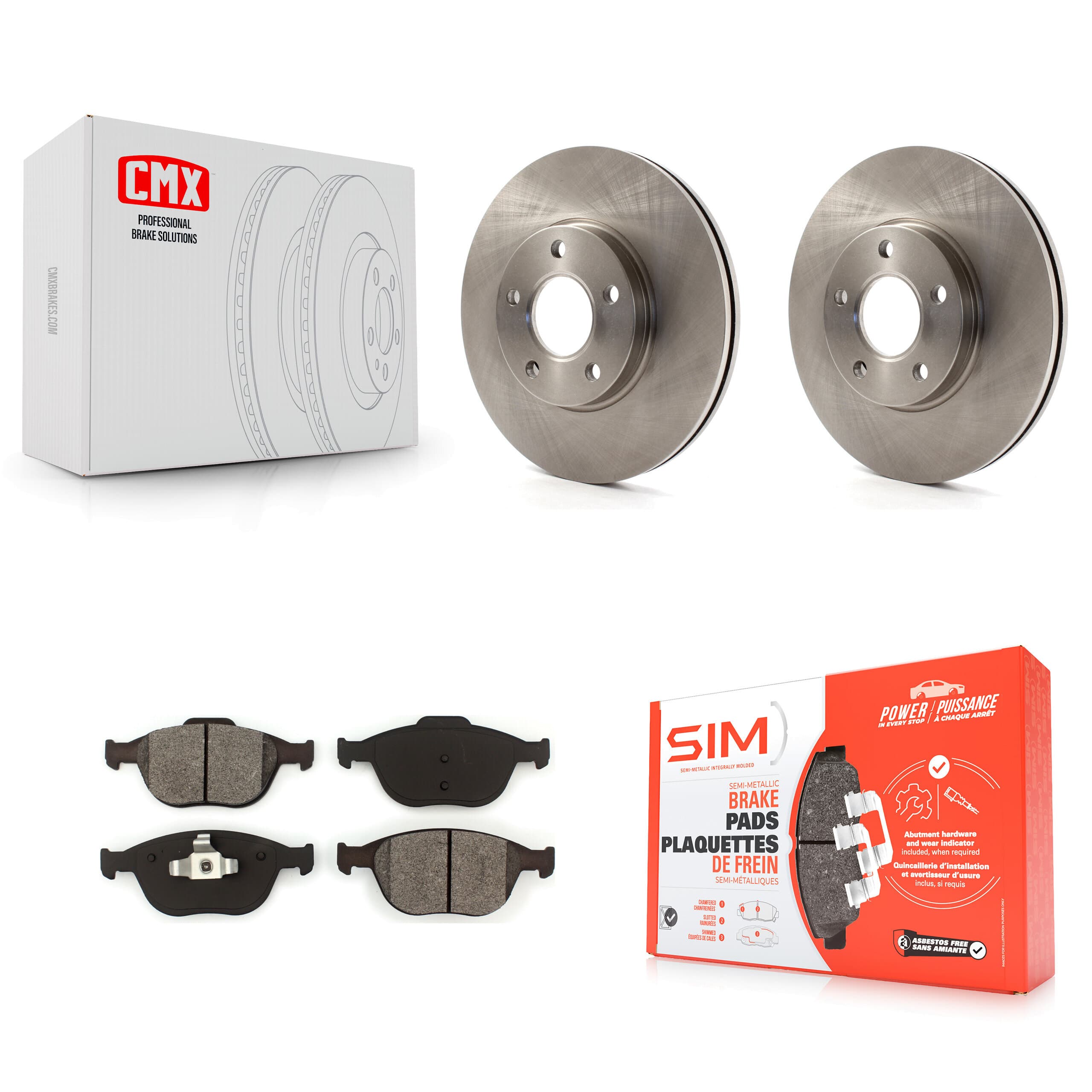 Transit Auto - K8S-100168 - Front Disc Brake Kits image 1