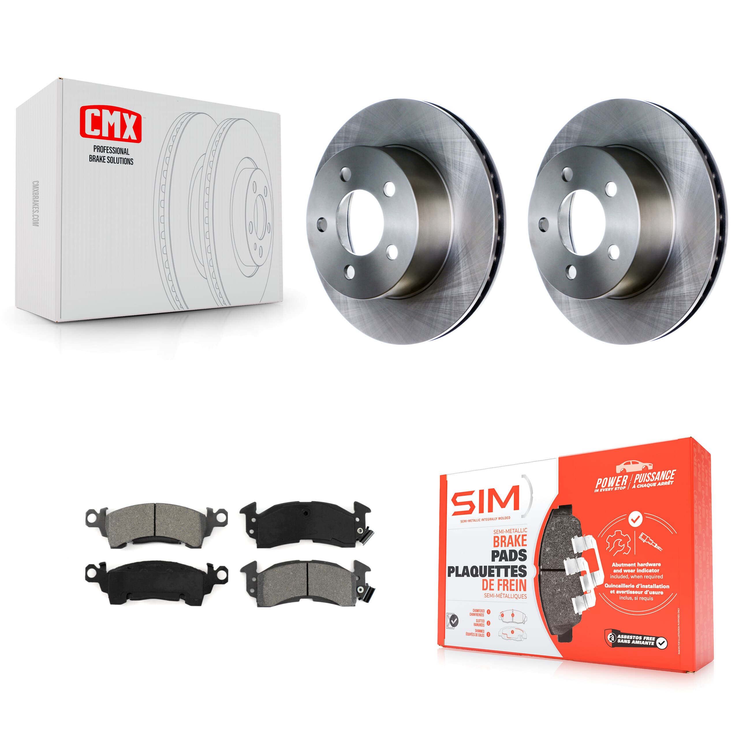 Transit Auto - K8S-100182 - Front Disc Brake Kits image 1