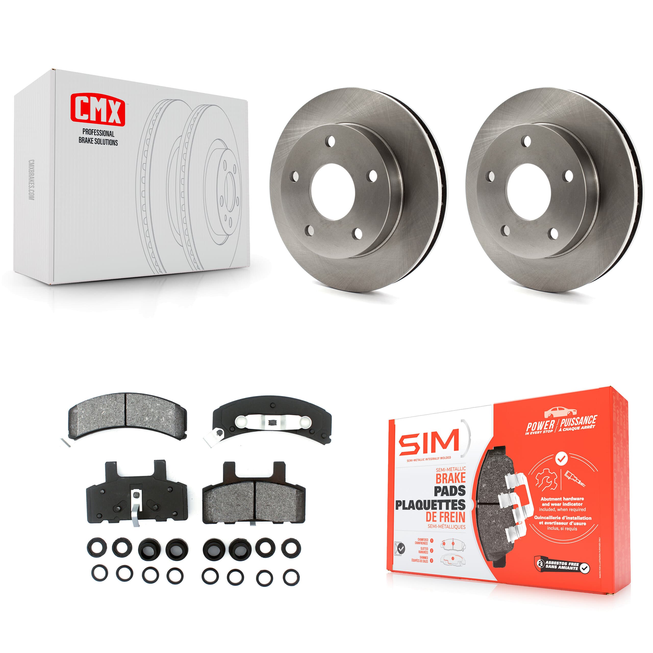 Transit Auto - K8S-100186 - Front Disc Brake Kits image 1