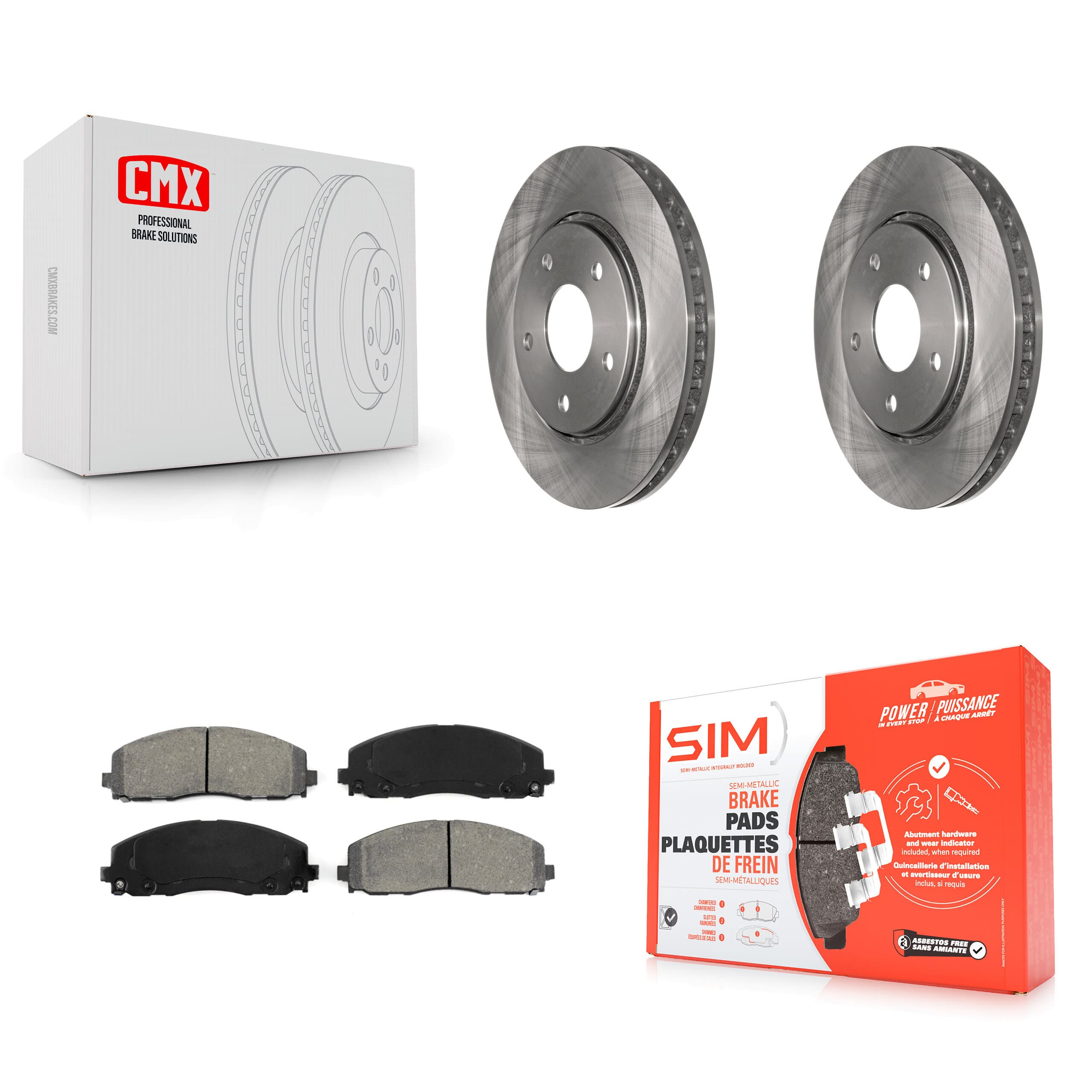 Transit Auto - K8S-100234 - Front Disc Brake Kits image 1