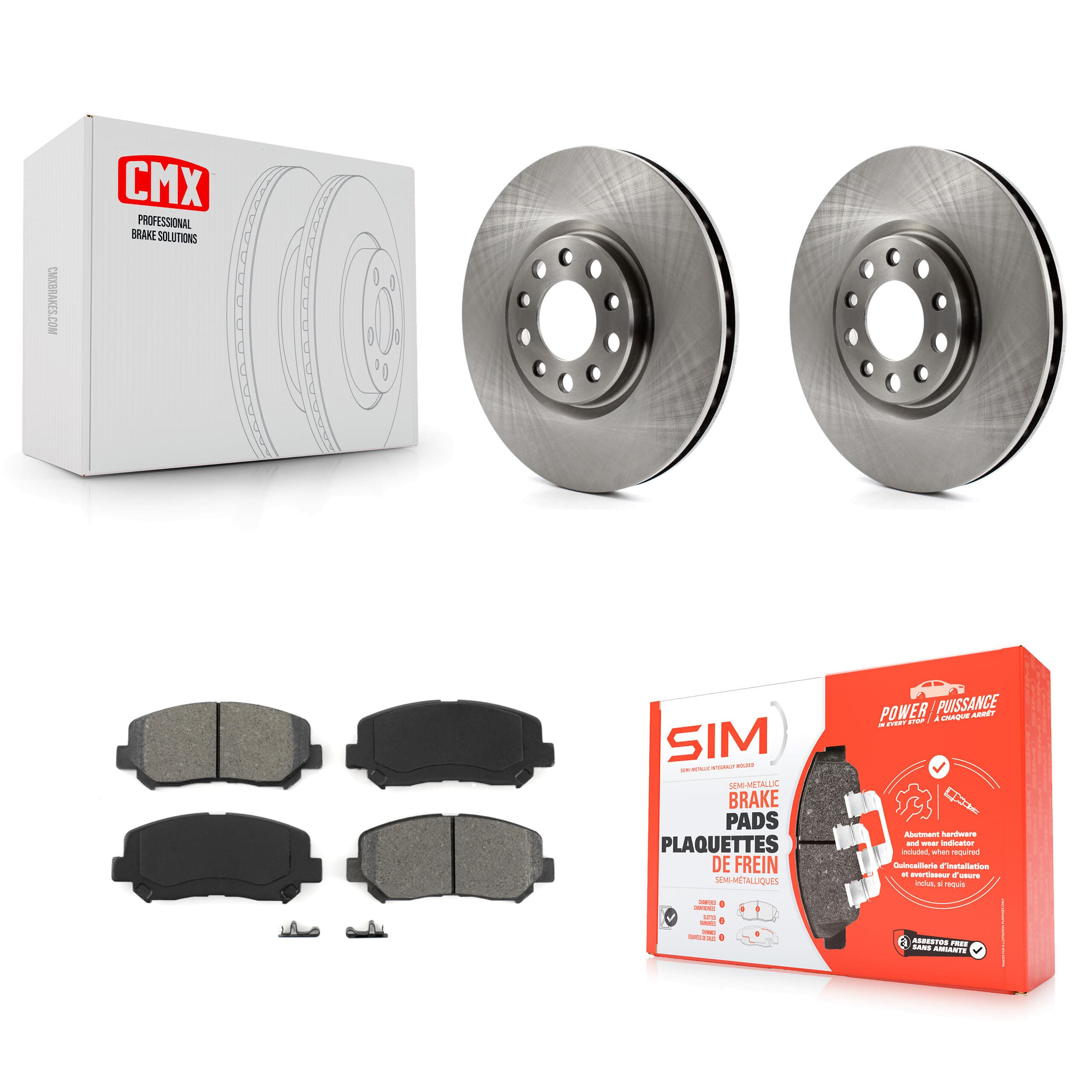 Transit Auto - K8S-100243 - Front Disc Brake Kits image 1