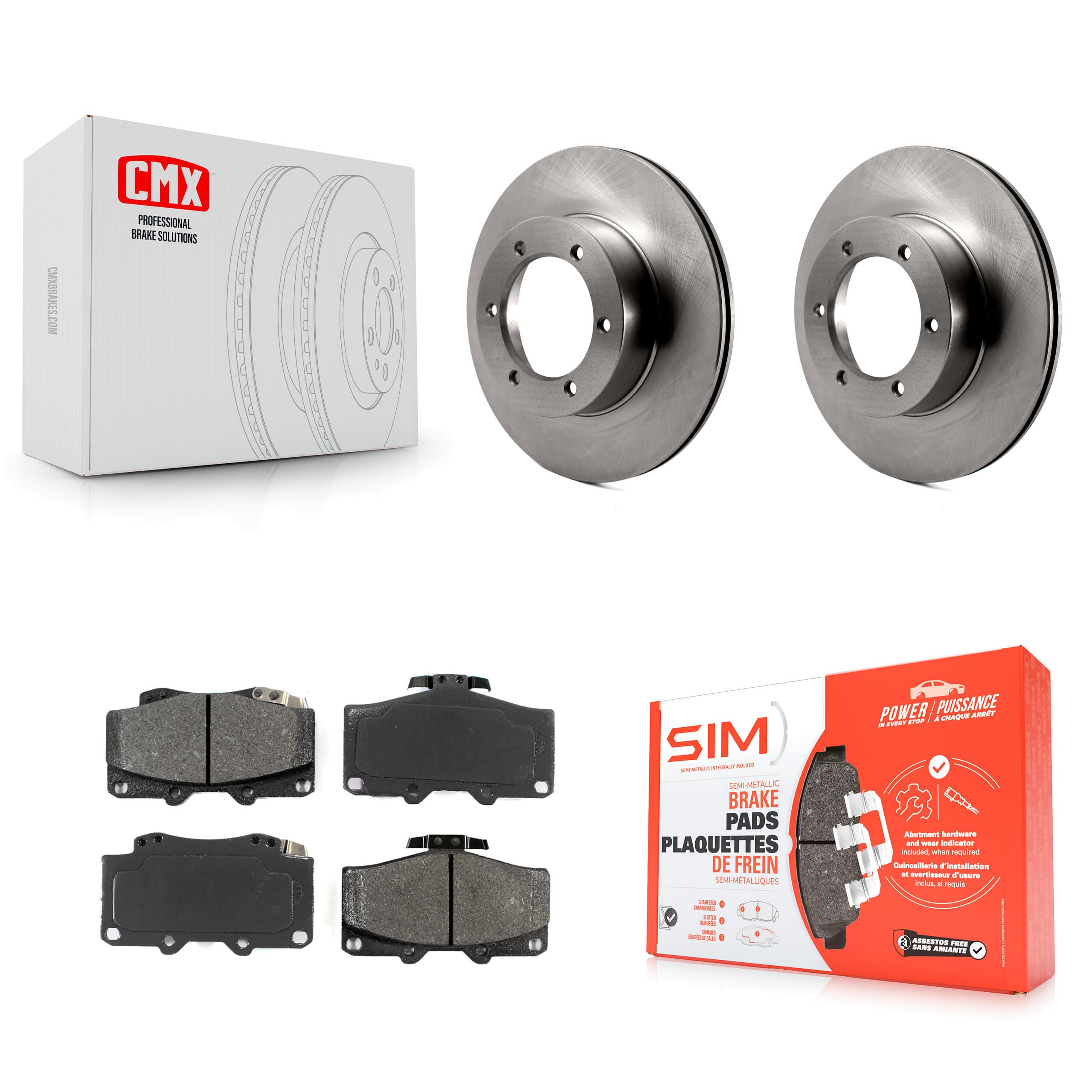 Transit Auto - K8S-100253 - Front Disc Brake Kits image 1