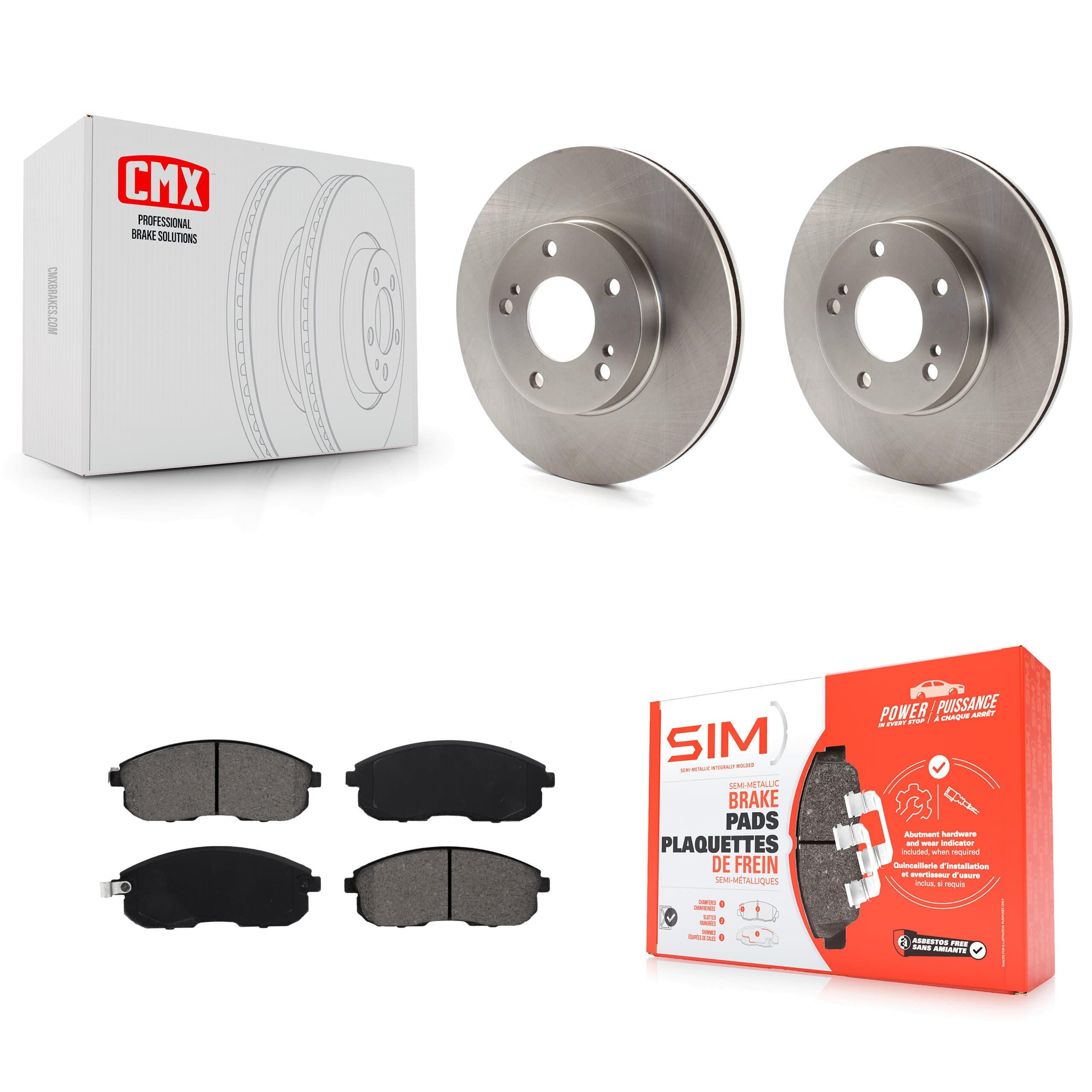 Transit Auto - K8S-100258 - Front Disc Brake Kits image 1