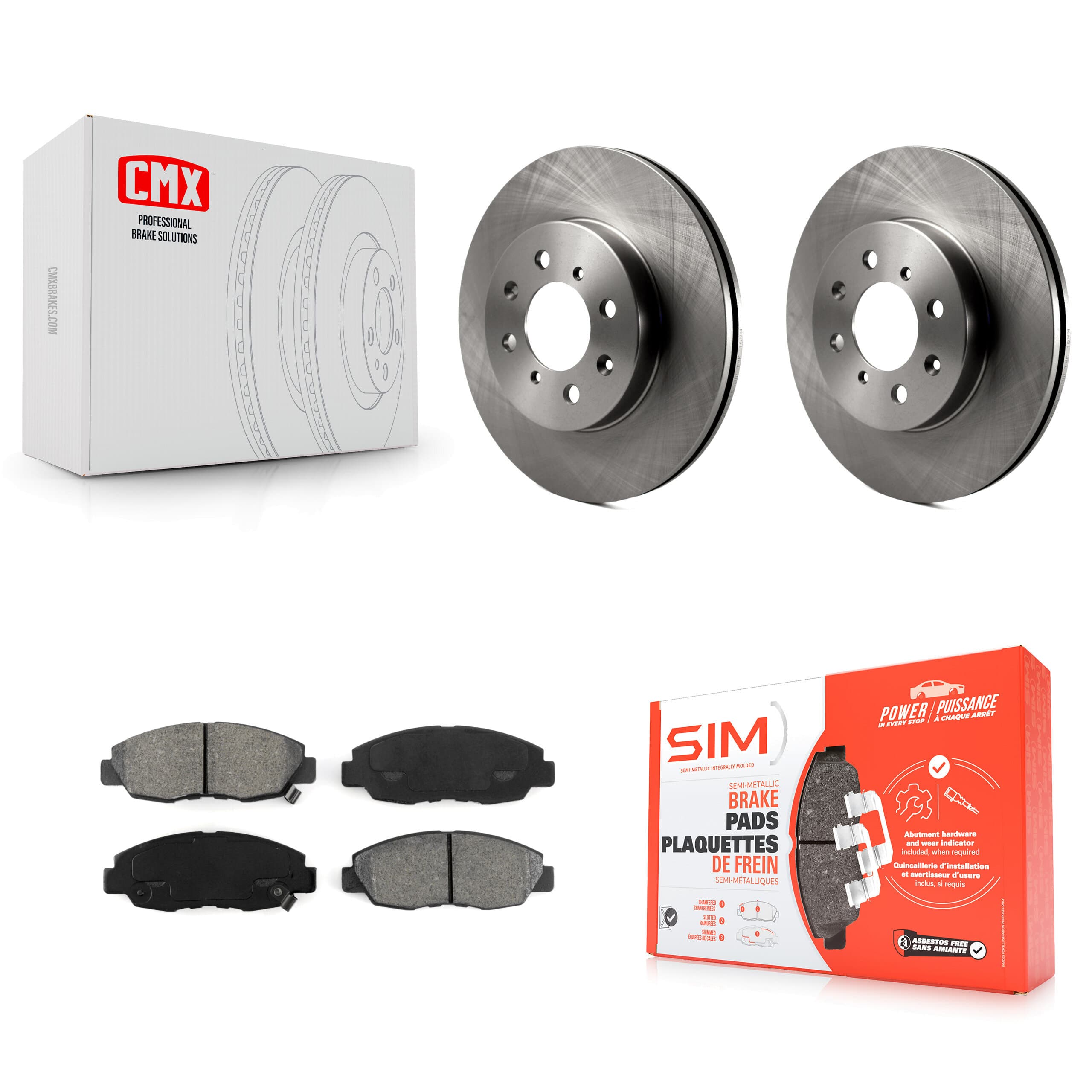 Transit Auto - K8S-100261 - Front Disc Brake Kits image 1