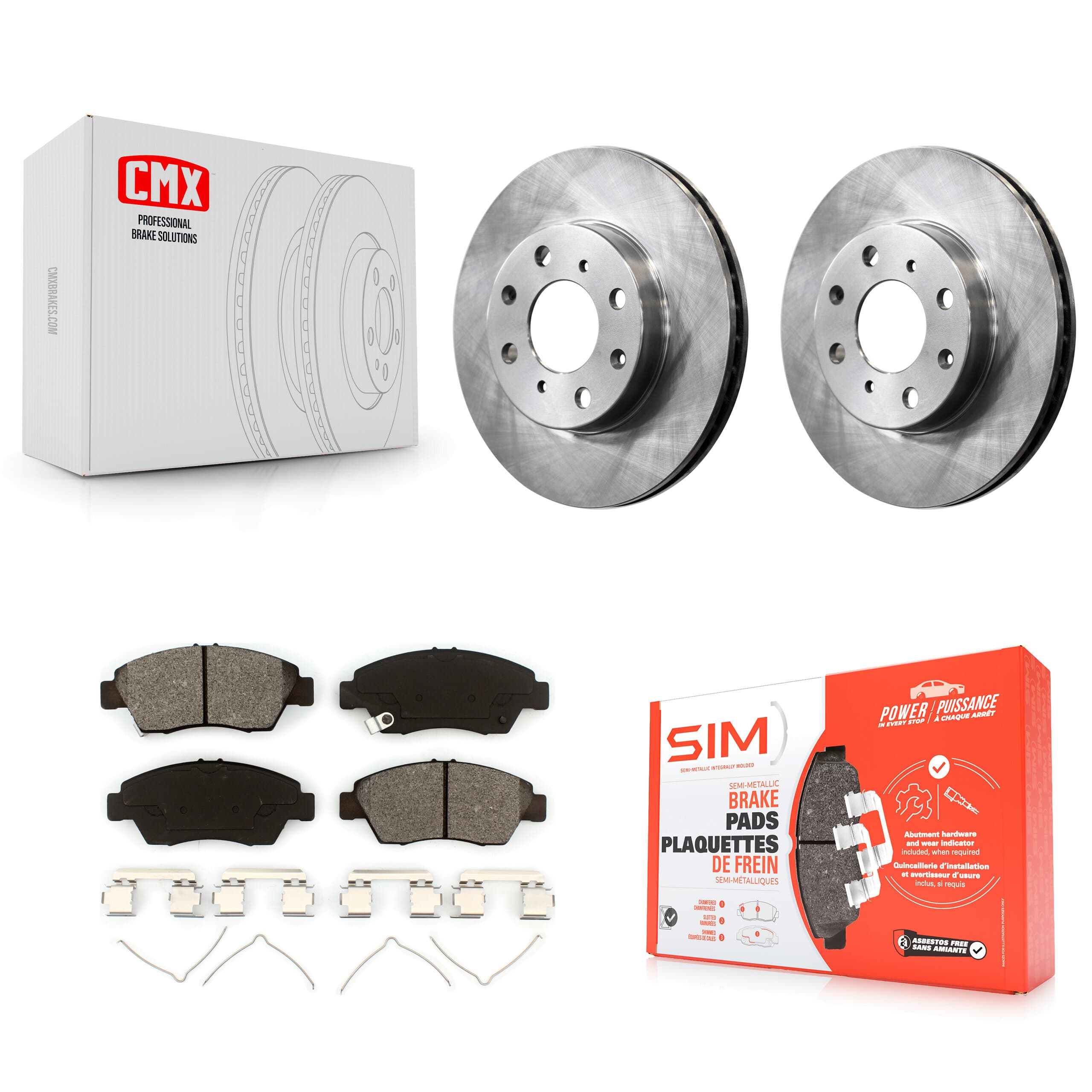 Transit Auto - K8S-100270 - Front Disc Brake Kits image 1