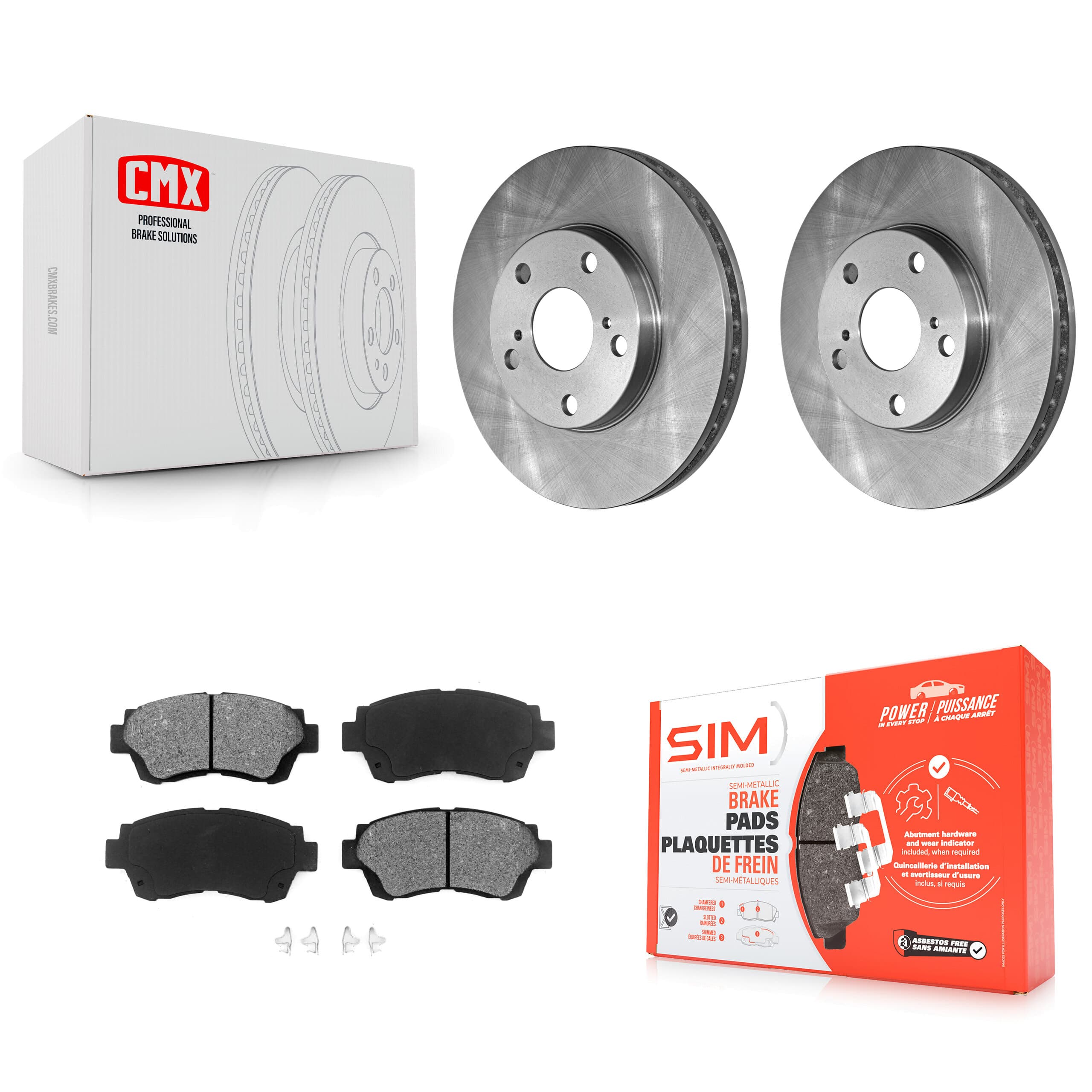 Transit Auto - K8S-100275 - Front Disc Brake Kits image 1