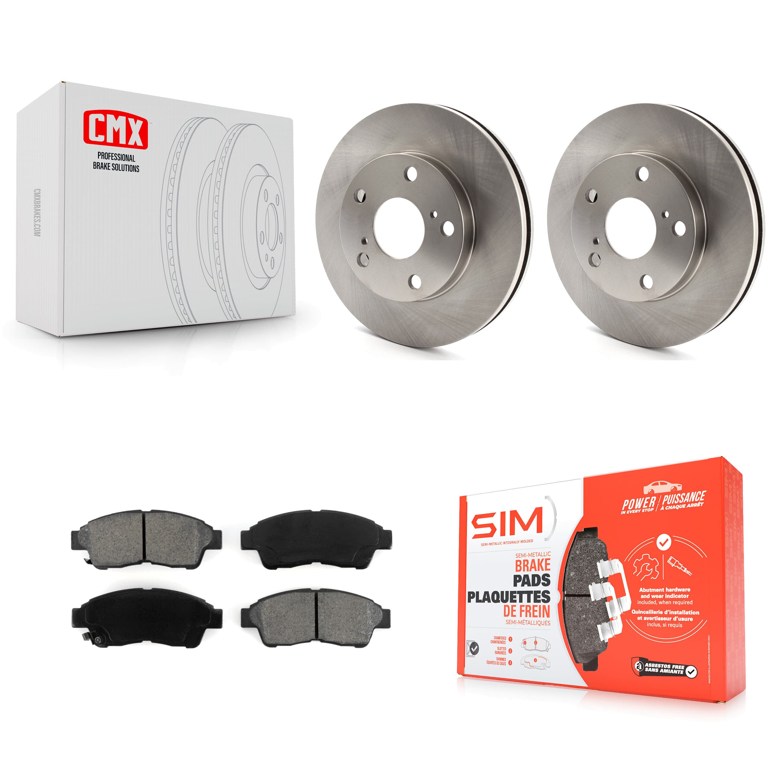 Transit Auto - K8S-100278 - Front Disc Brake Kits image 1