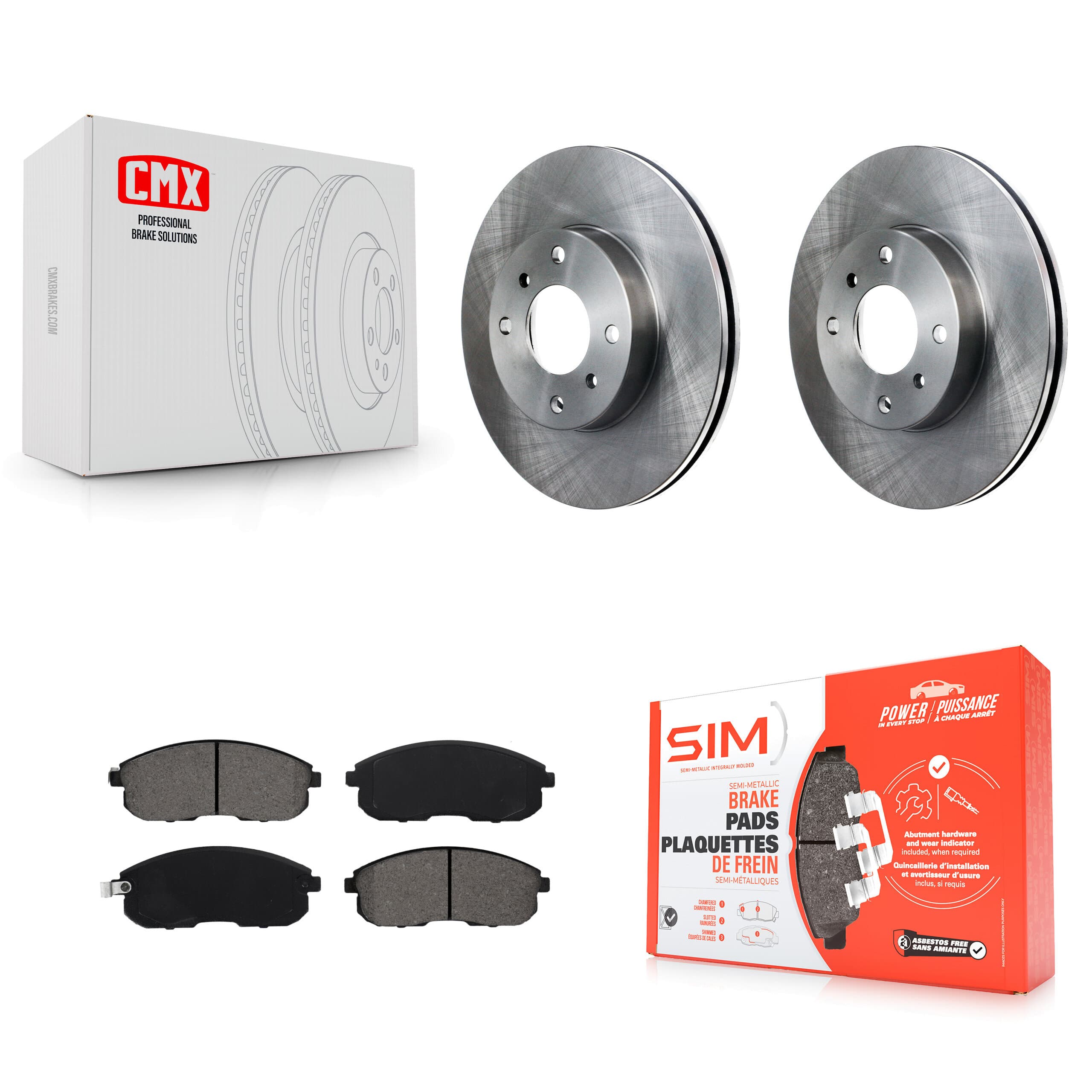 Transit Auto - K8S-100286 - Front Disc Brake Kits image 1