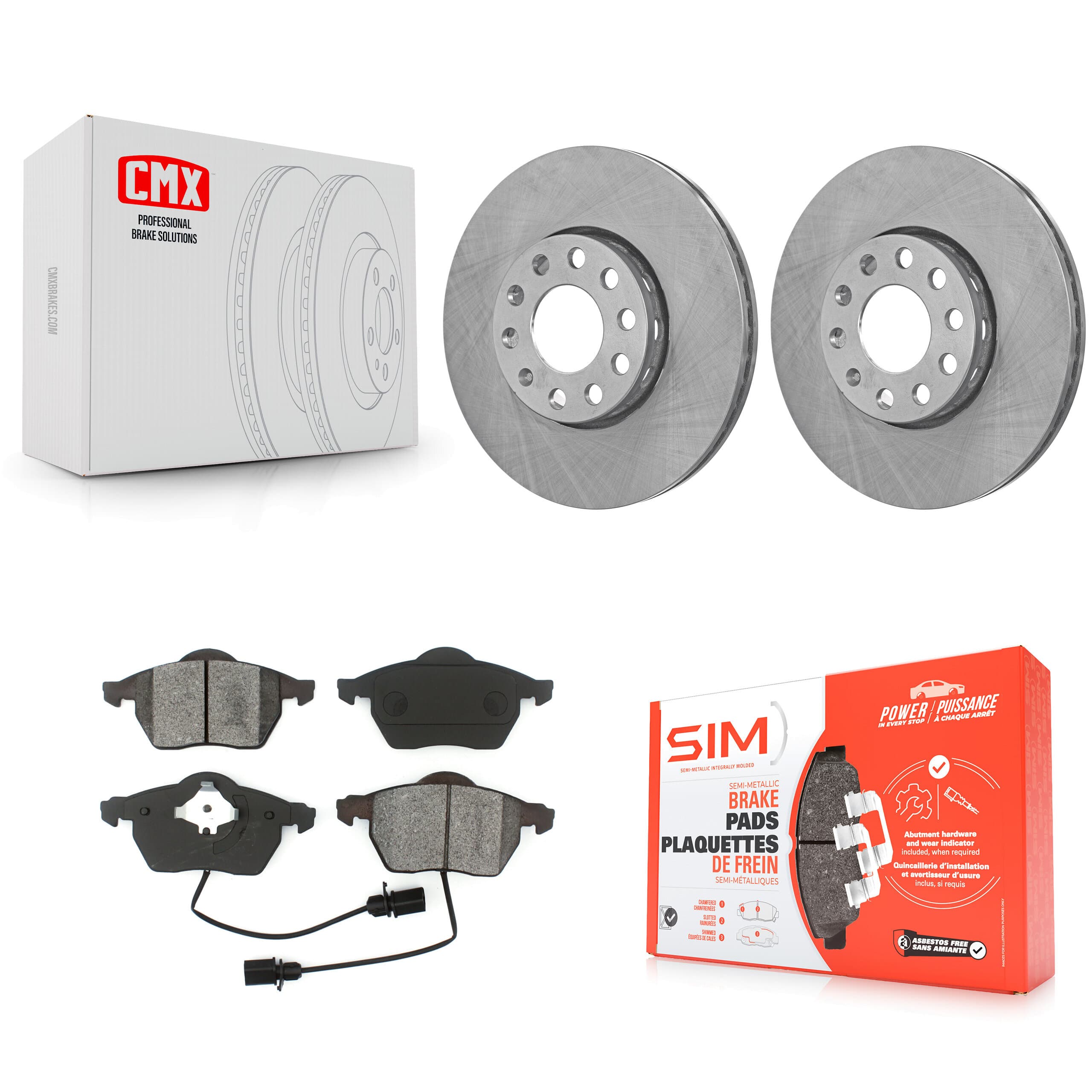Transit Auto - K8S-100288 - Front Disc Brake Kits image 1