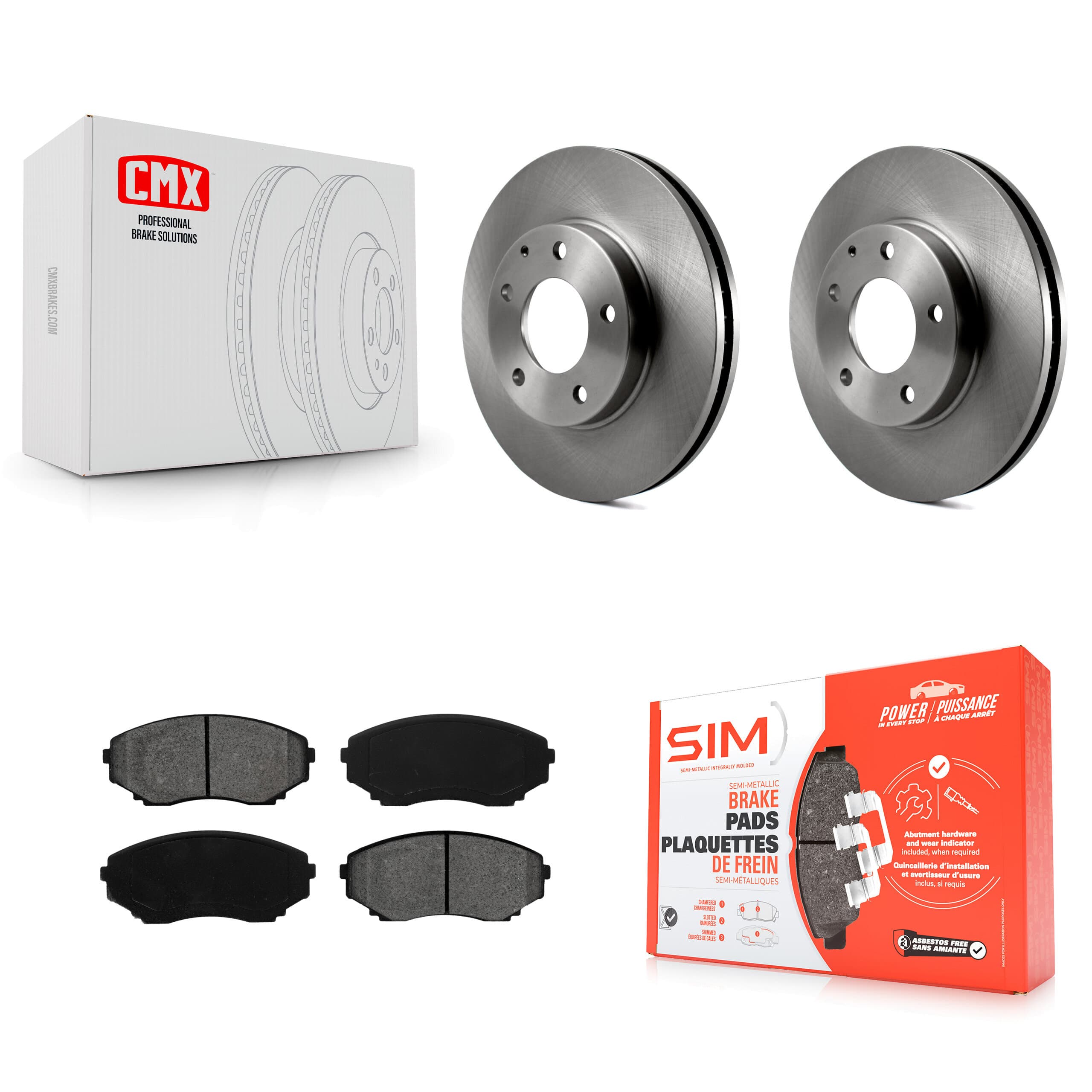 Transit Auto - K8S-100291 - Front Disc Brake Kits image 1