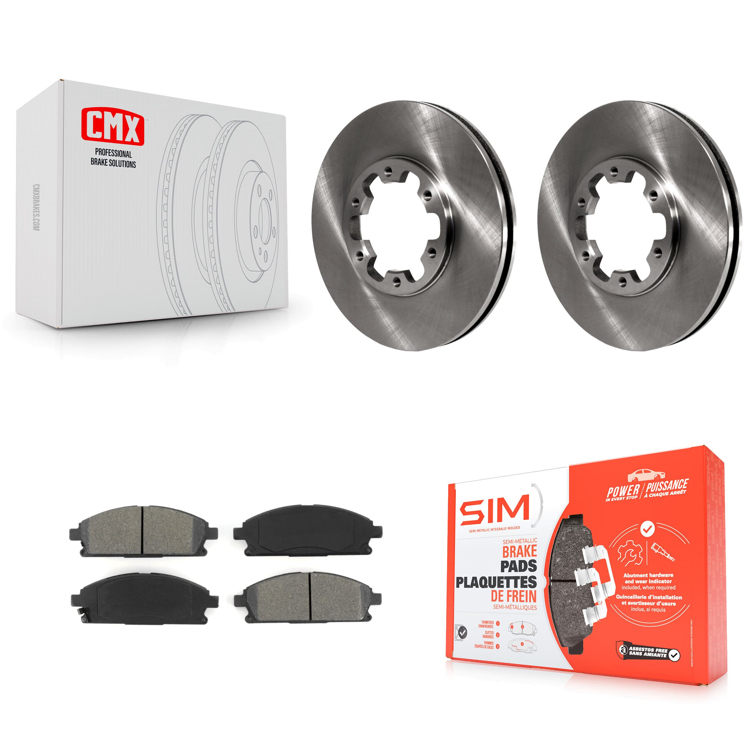Transit Auto - K8S-100305 - Front Disc Brake Kits image 1
