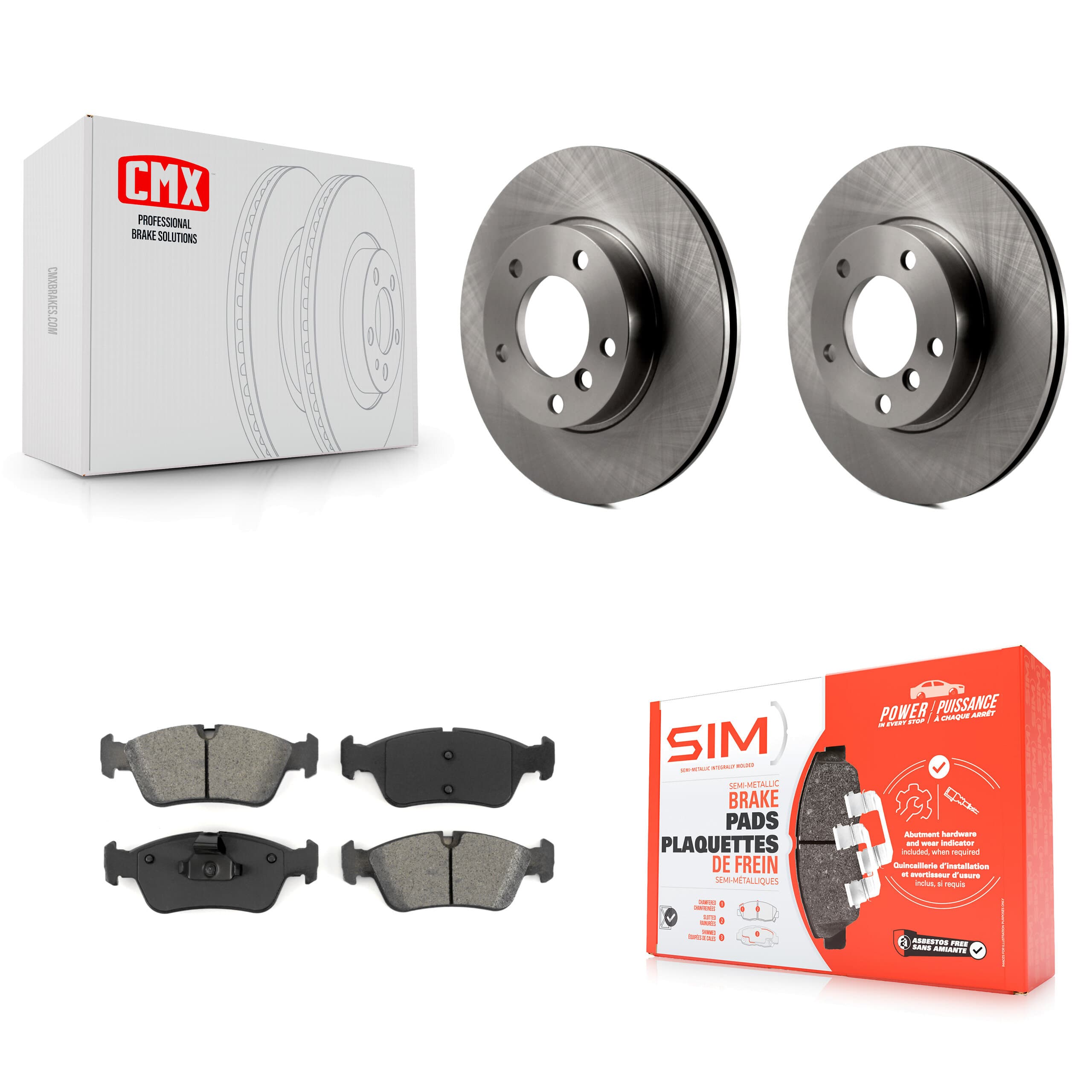 Transit Auto - K8S-100331 - Front Disc Brake Kits image 1