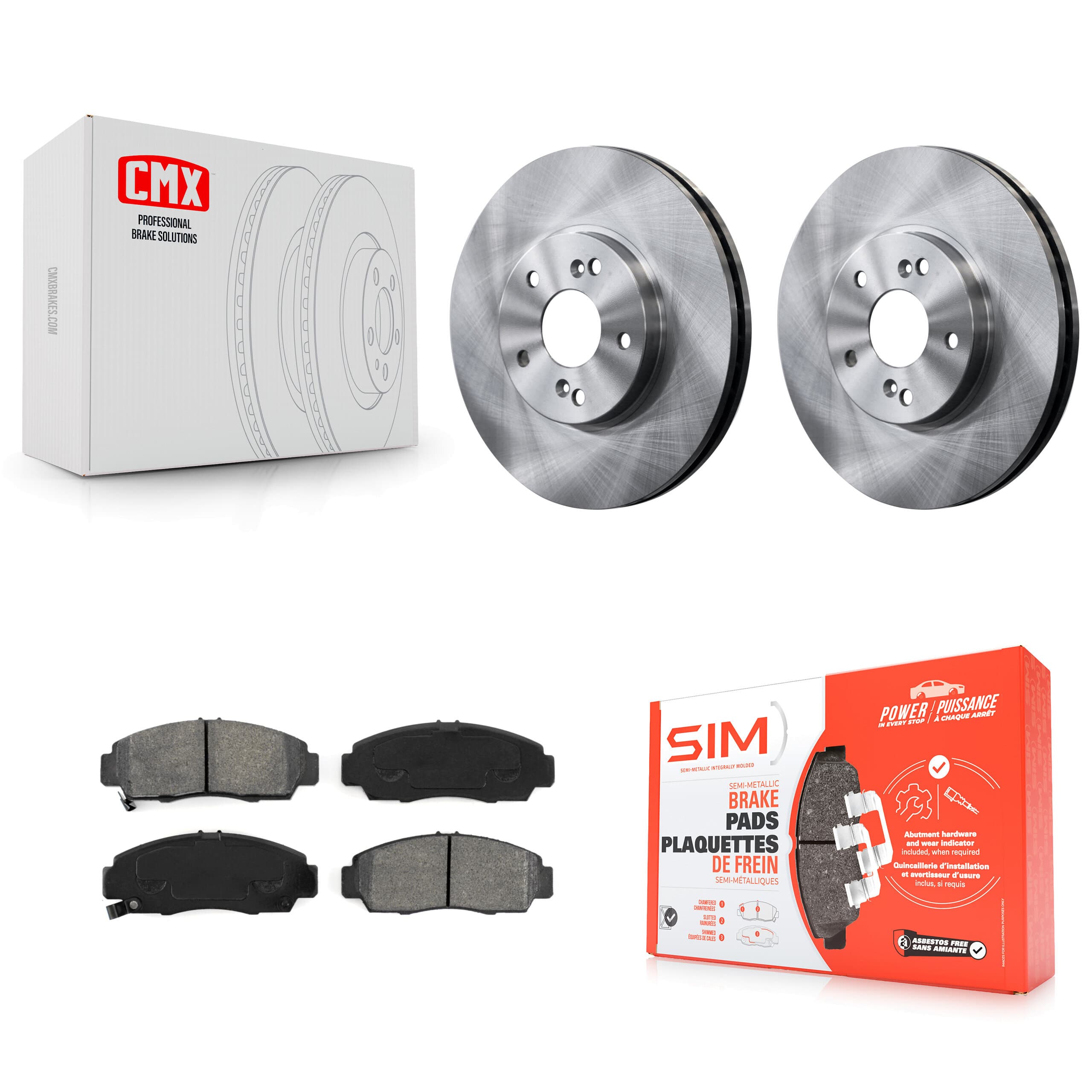 Transit Auto - K8S-100336 - Front Disc Brake Kits image 1