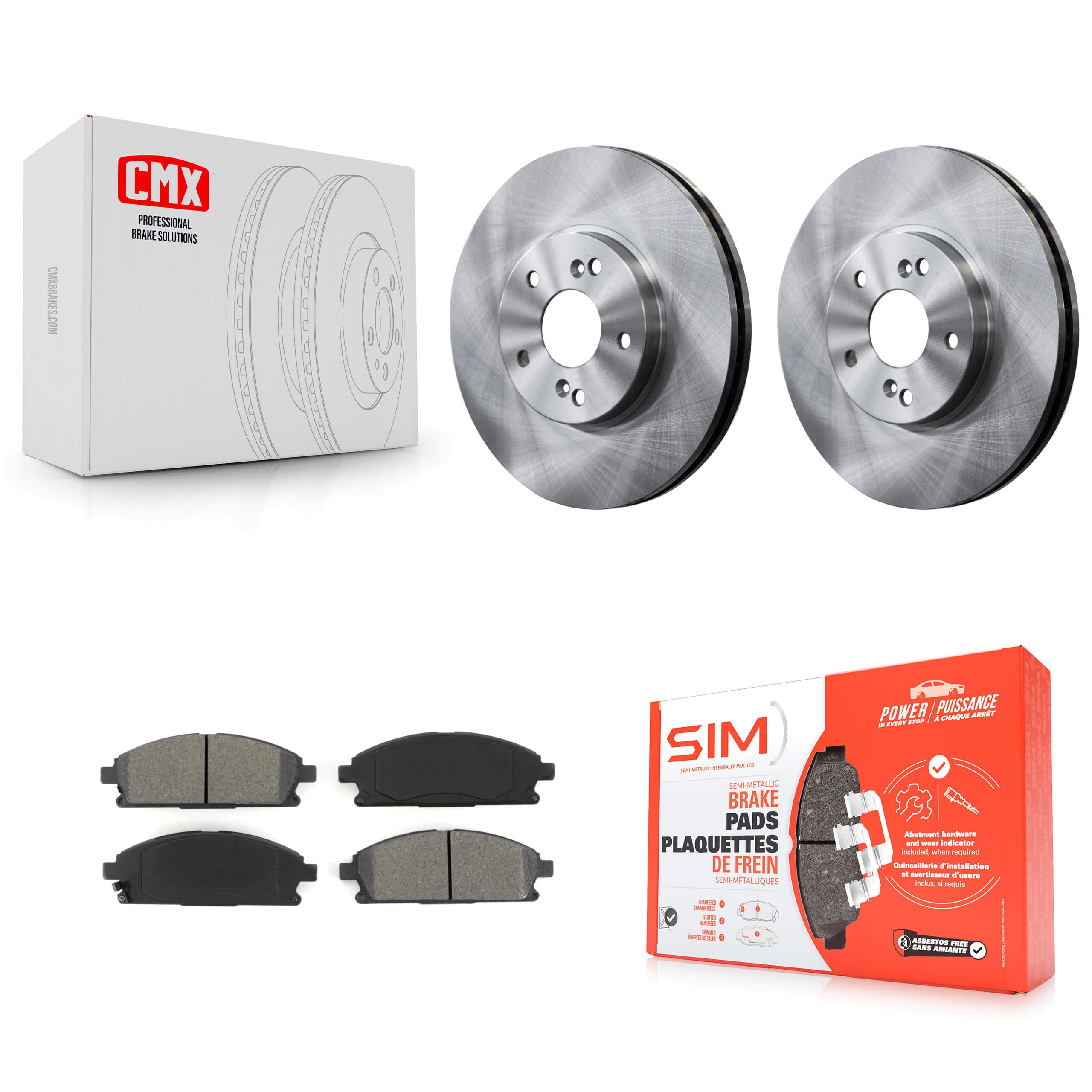 Transit Auto - K8S-100339 - Front Disc Brake Kits image 1