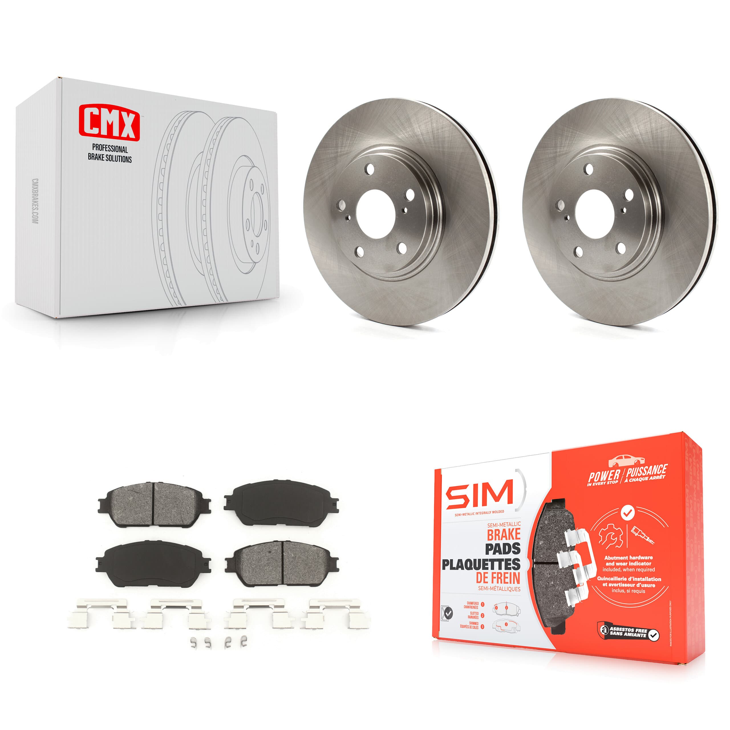 Transit Auto - K8S-100348 - Front Disc Brake Kits image 1