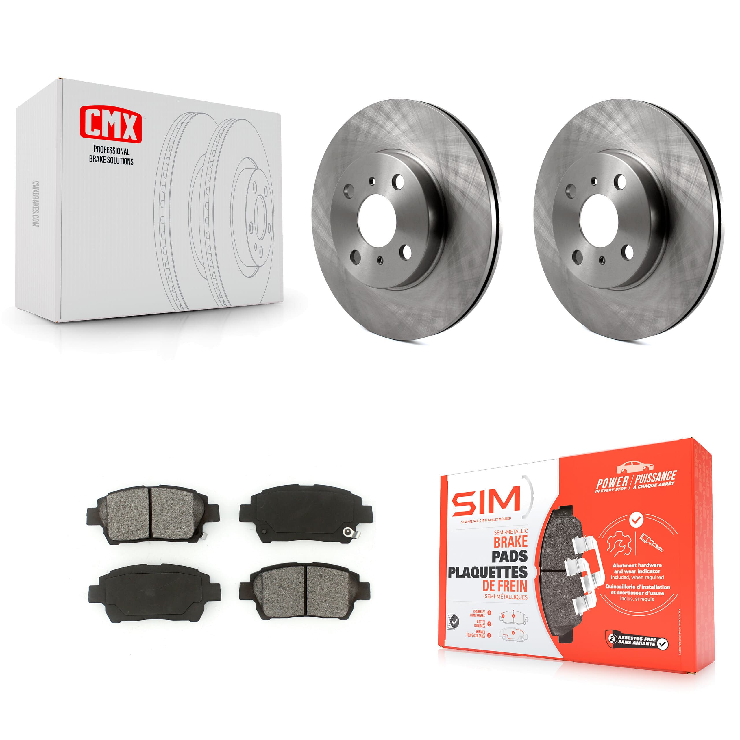 Transit Auto - K8S-100360 - Front Disc Brake Kits image 1