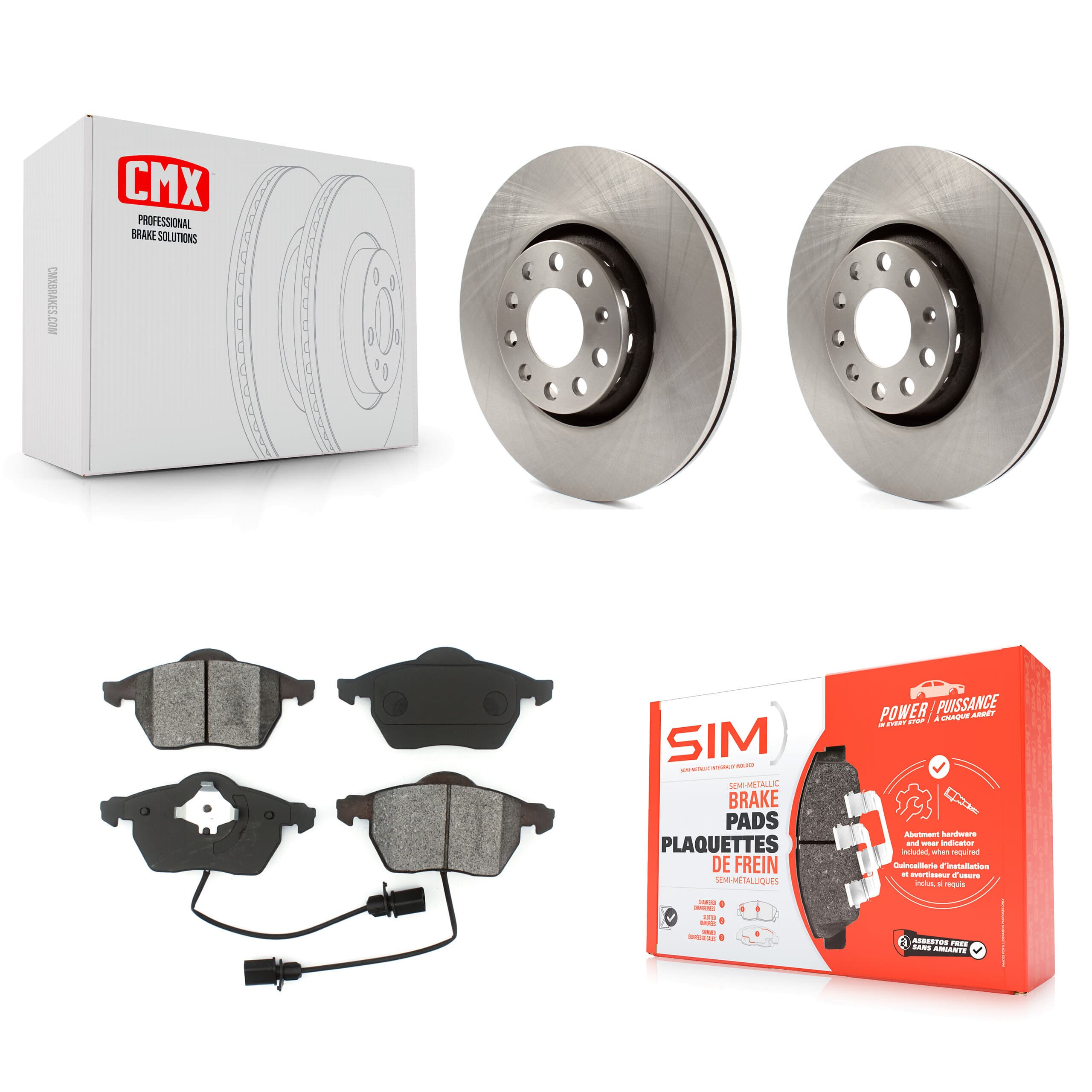 Transit Auto - K8S-100365 - Front Disc Brake Kits image 1