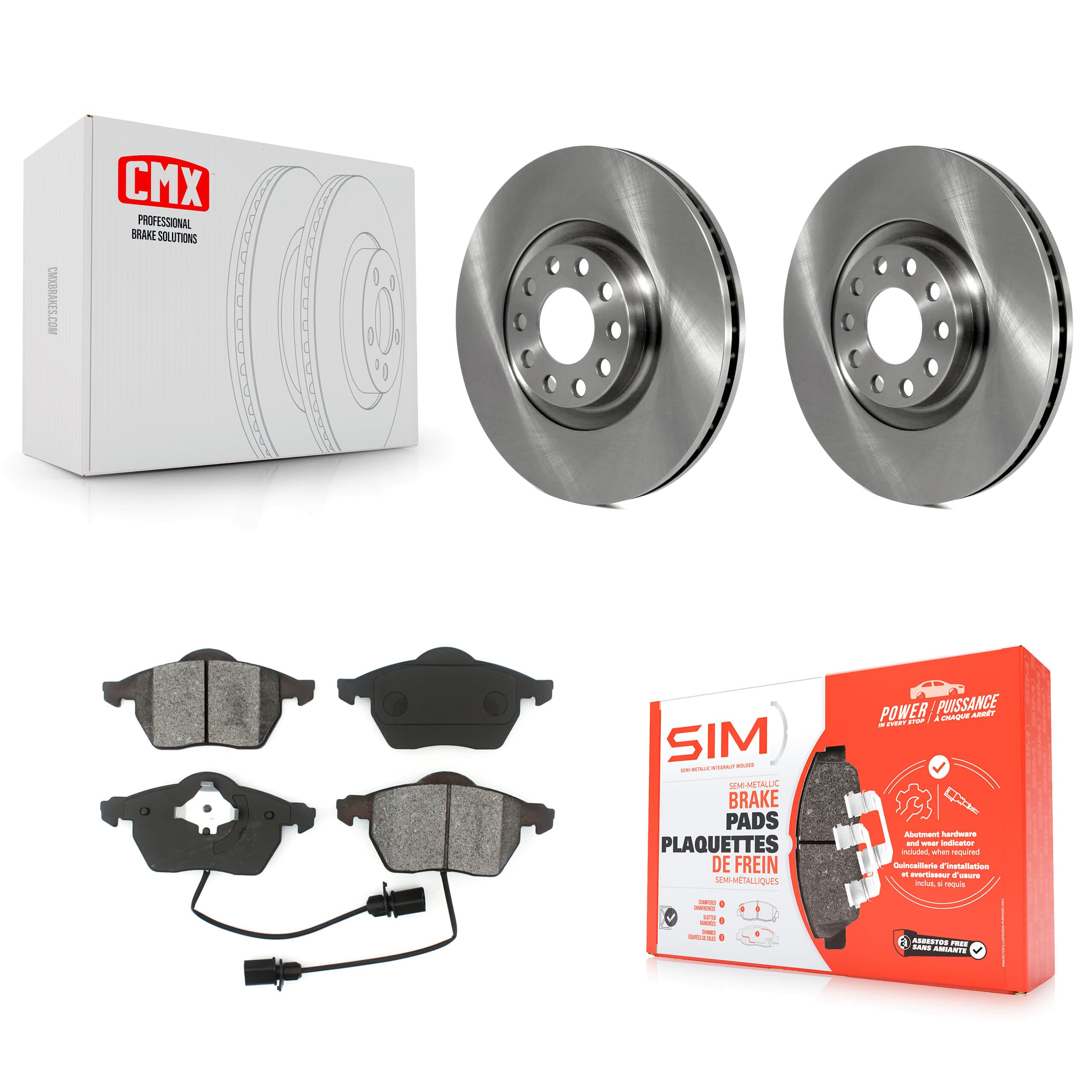Transit Auto - K8S-100369 - Front Disc Brake Kits image 1