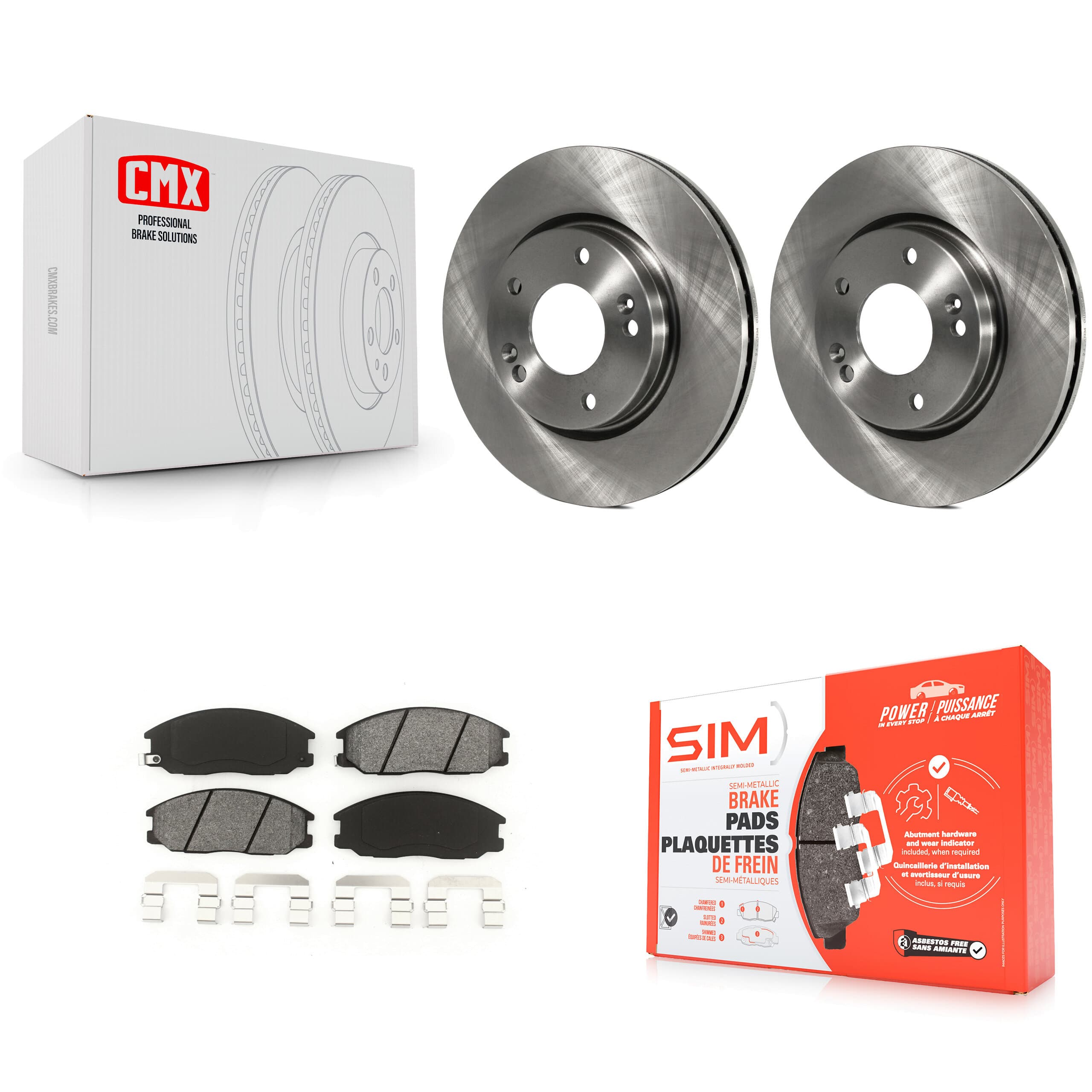 Transit Auto - K8S-100398 - Front Disc Brake Kits image 1