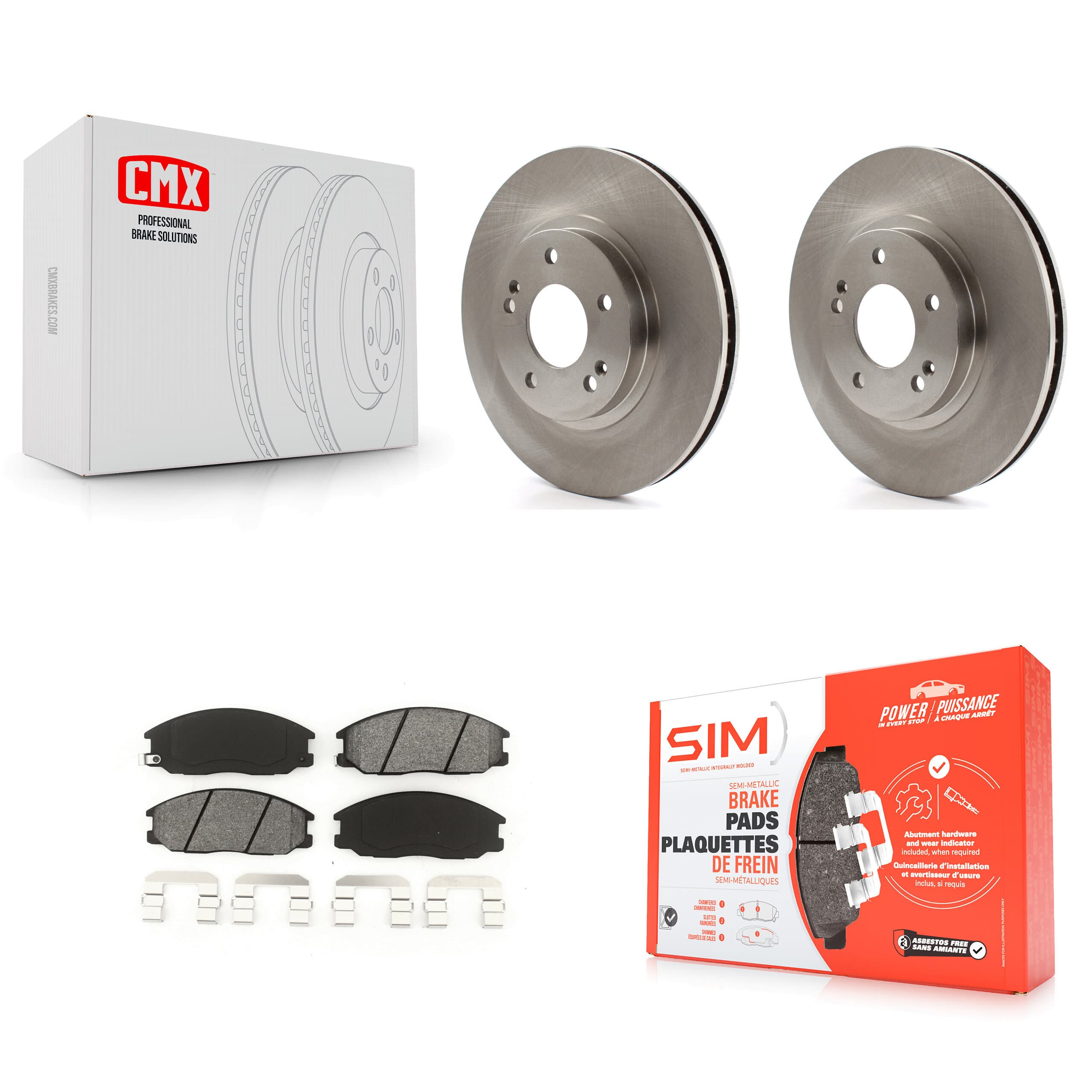 Transit Auto - K8S-100399 - Front Disc Brake Kits image 1