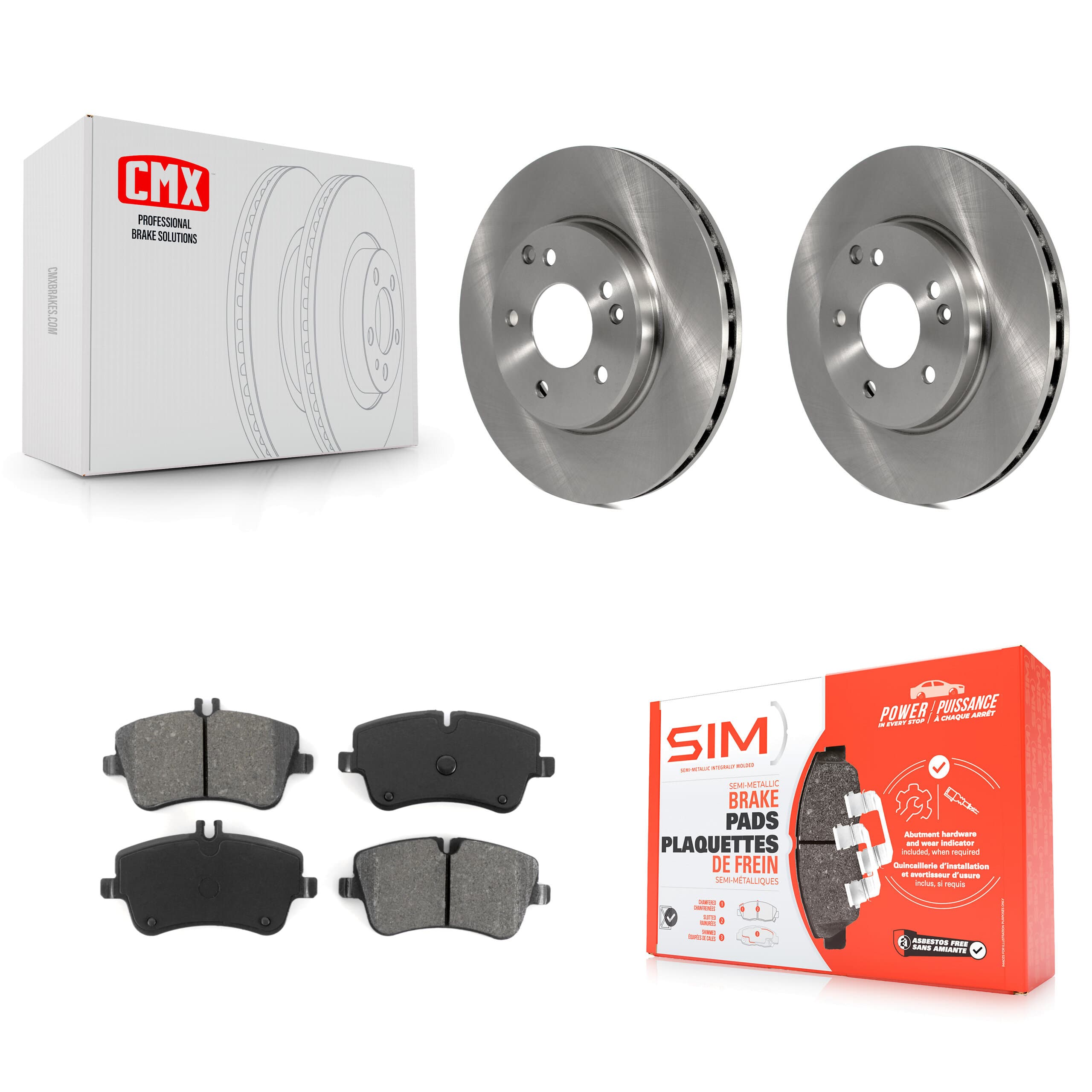 Transit Auto - K8S-100403 - Front Disc Brake Kits image 1