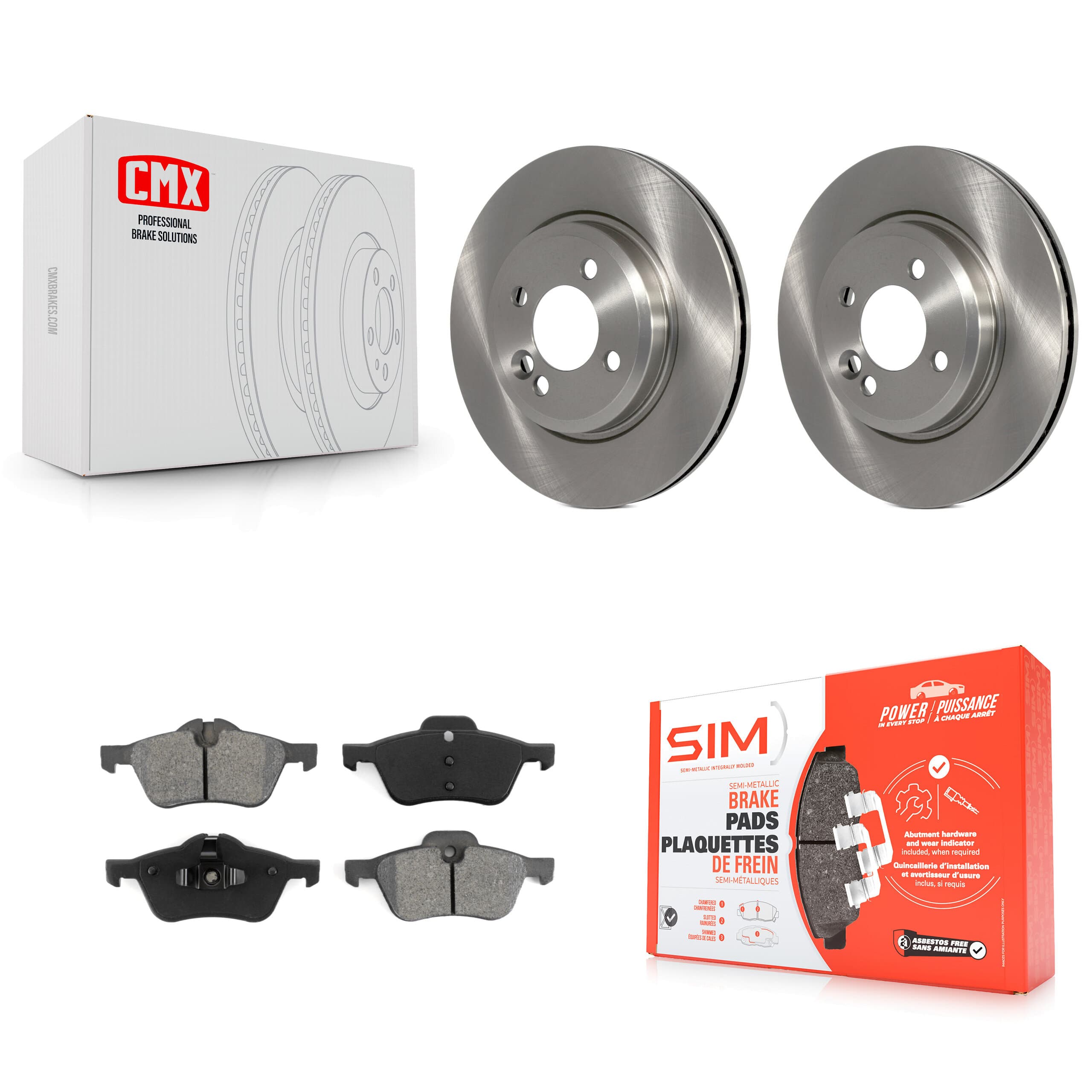 Transit Auto - K8S-100416 - Front Disc Brake Kits image 1