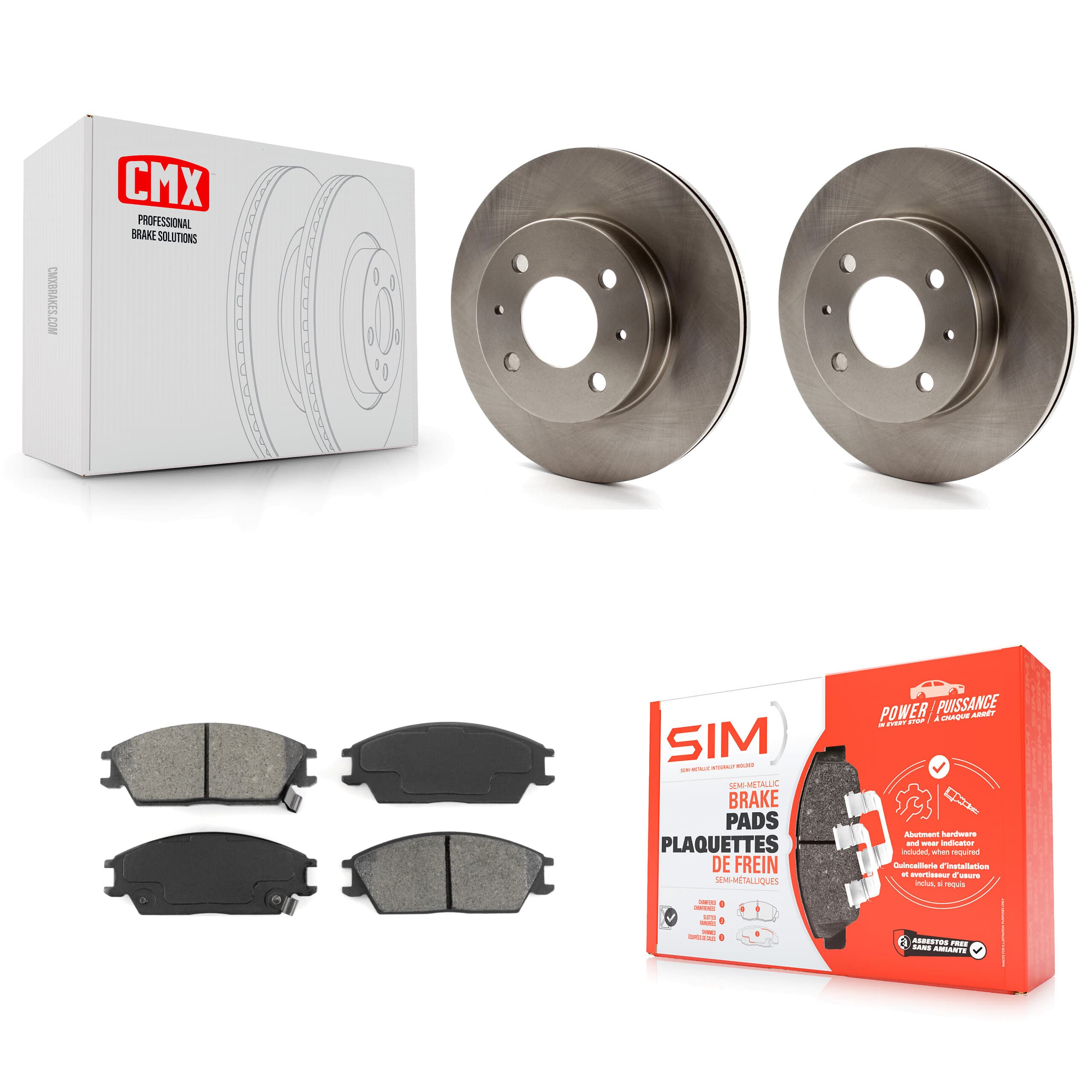 Transit Auto - K8S-100421 - Front Disc Brake Kits image 1