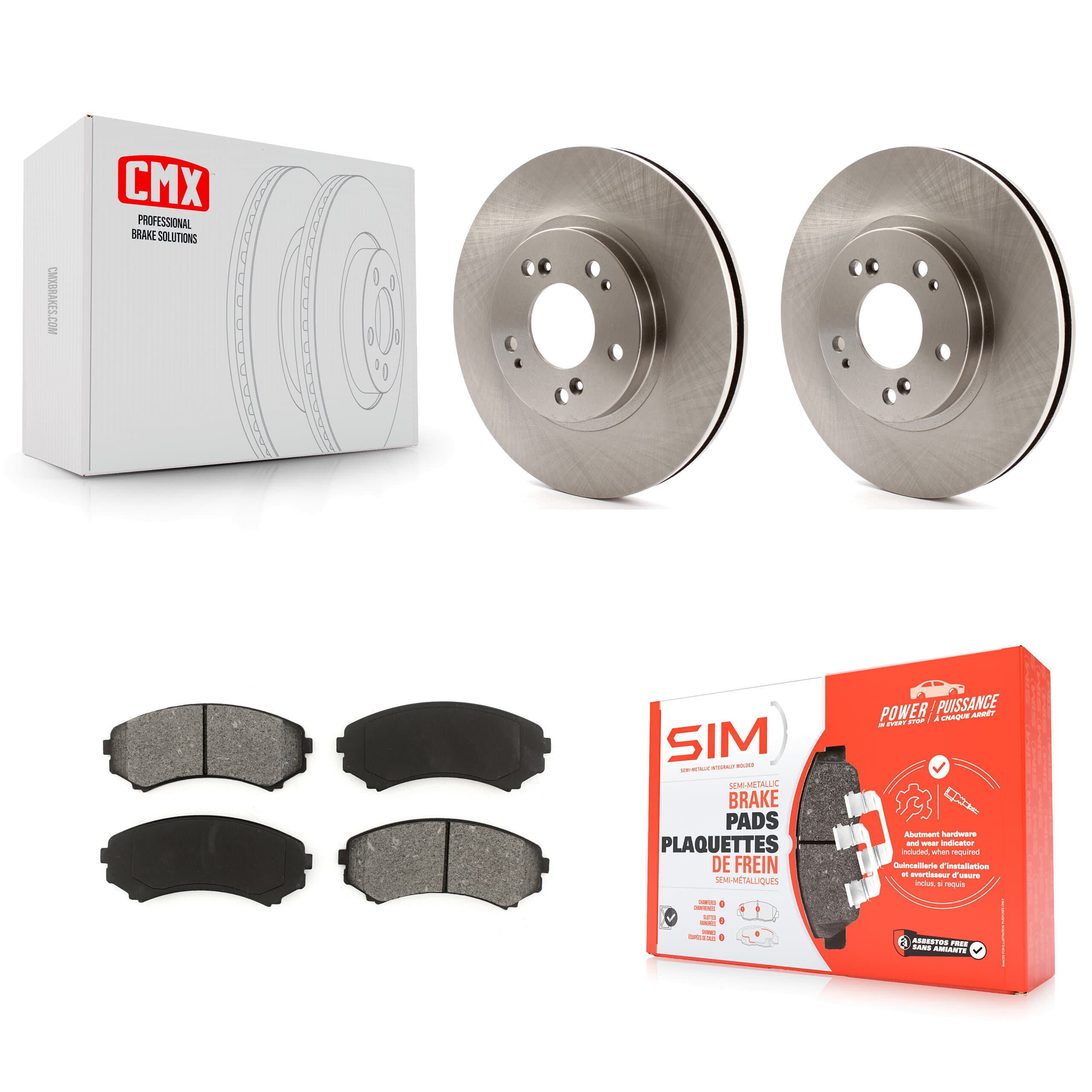 Transit Auto - K8S-100422 - Front Disc Brake Kits image 1