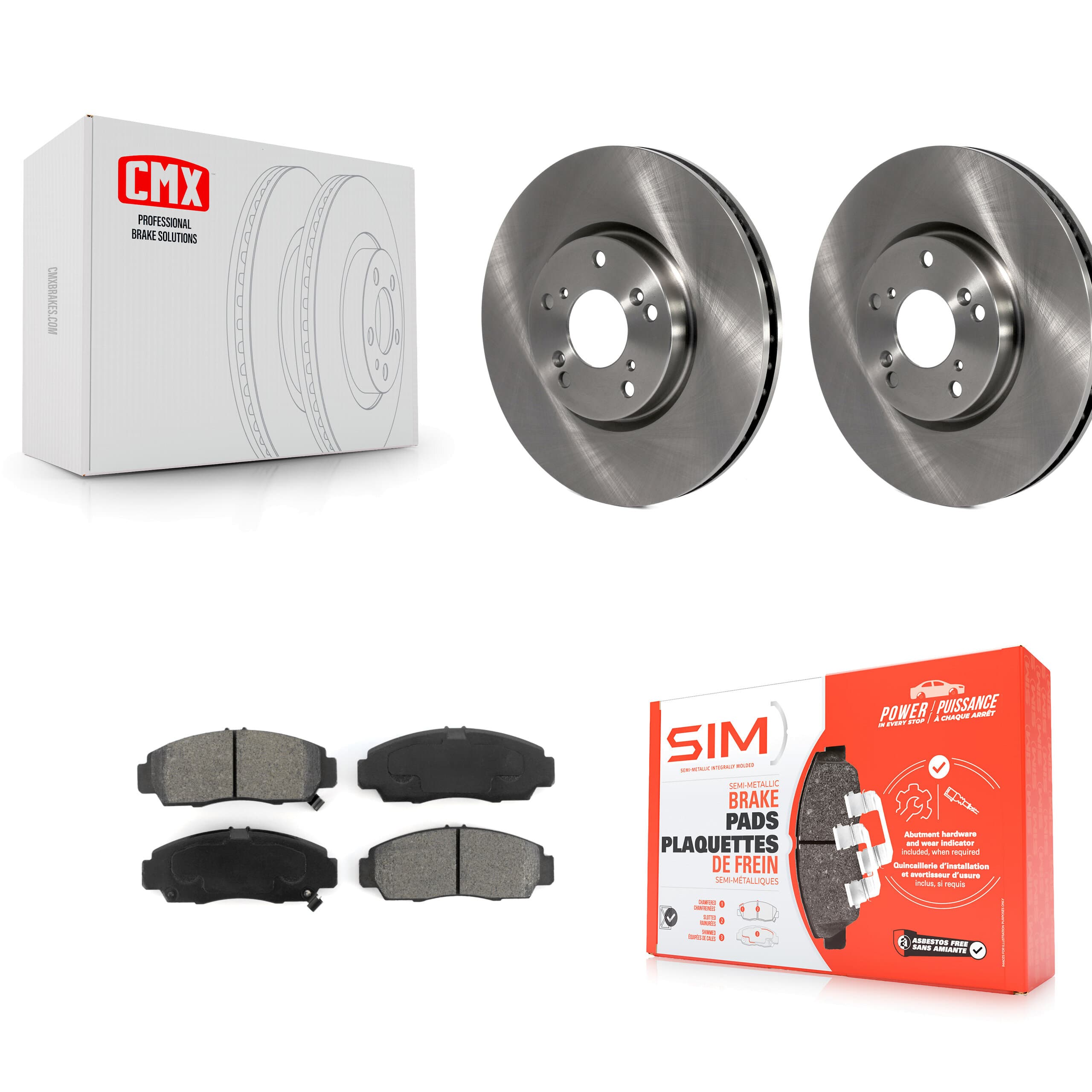 Transit Auto - K8S-100427 - Front Disc Brake Kits image 1