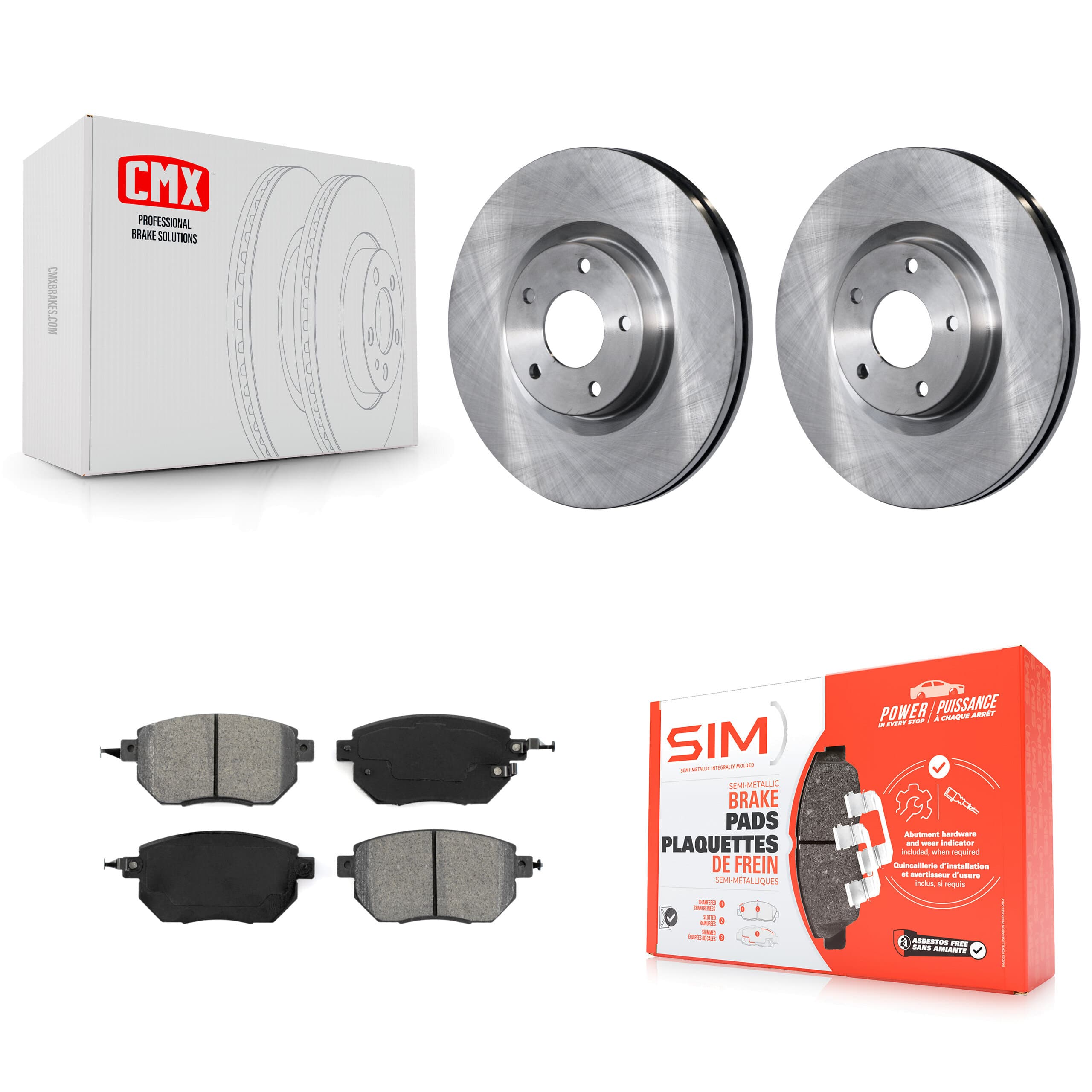 Transit Auto - K8S-100429 - Front Disc Brake Kits image 1